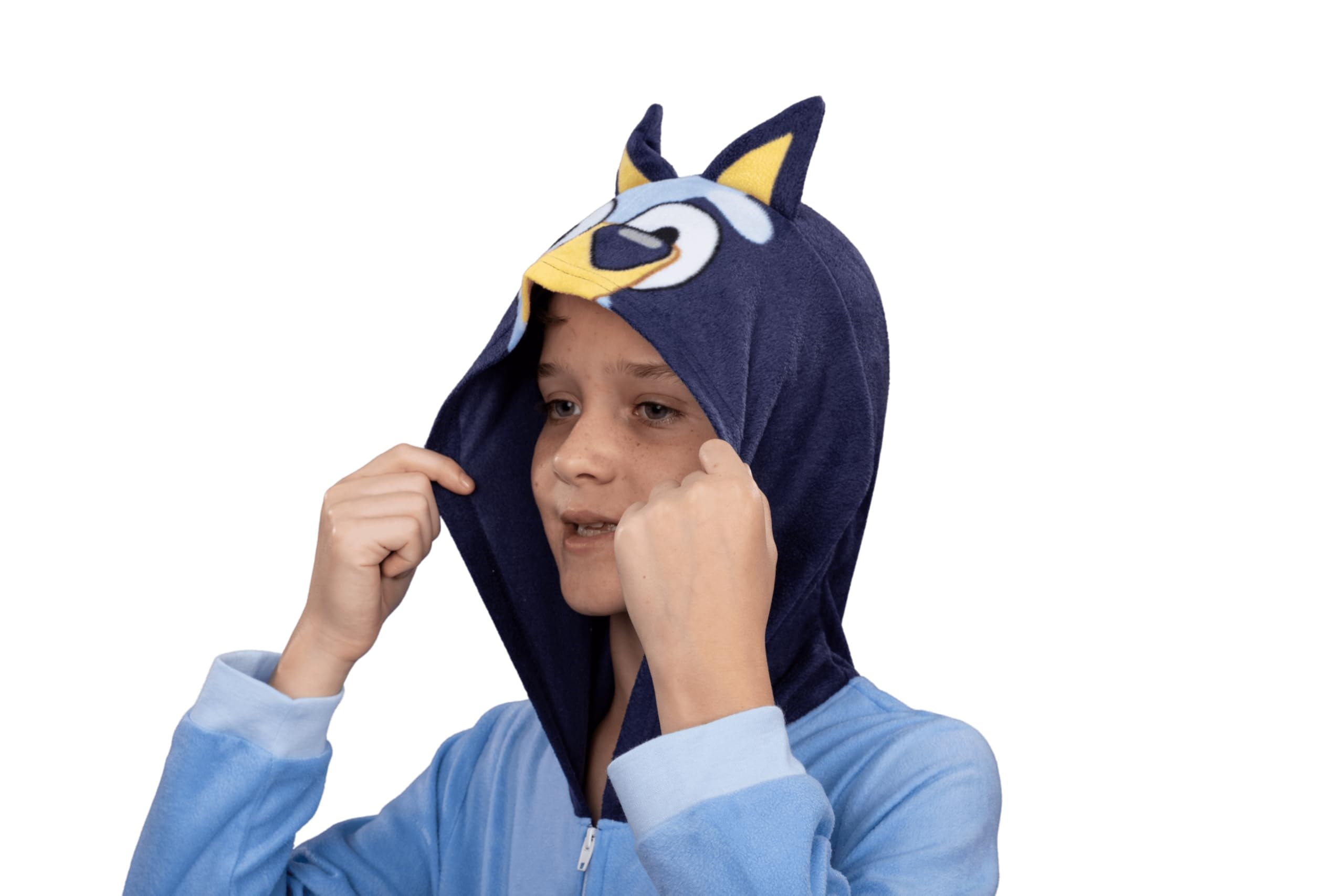 Bluey and Bingo Kids Jumpsuit Halloween Costume  Officially Licensed (Bluey, 8)