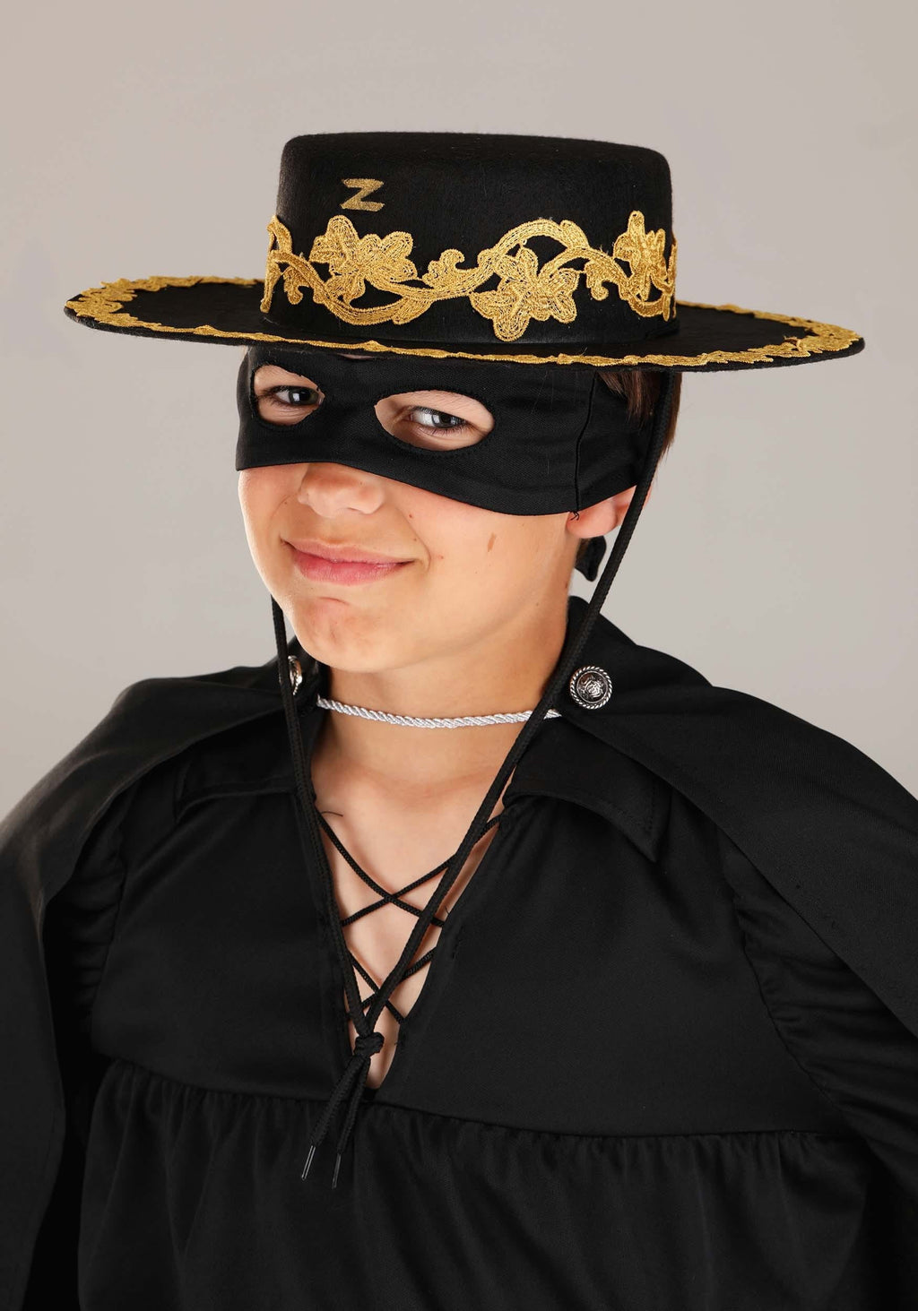Kid's Deluxe Zorro Costume