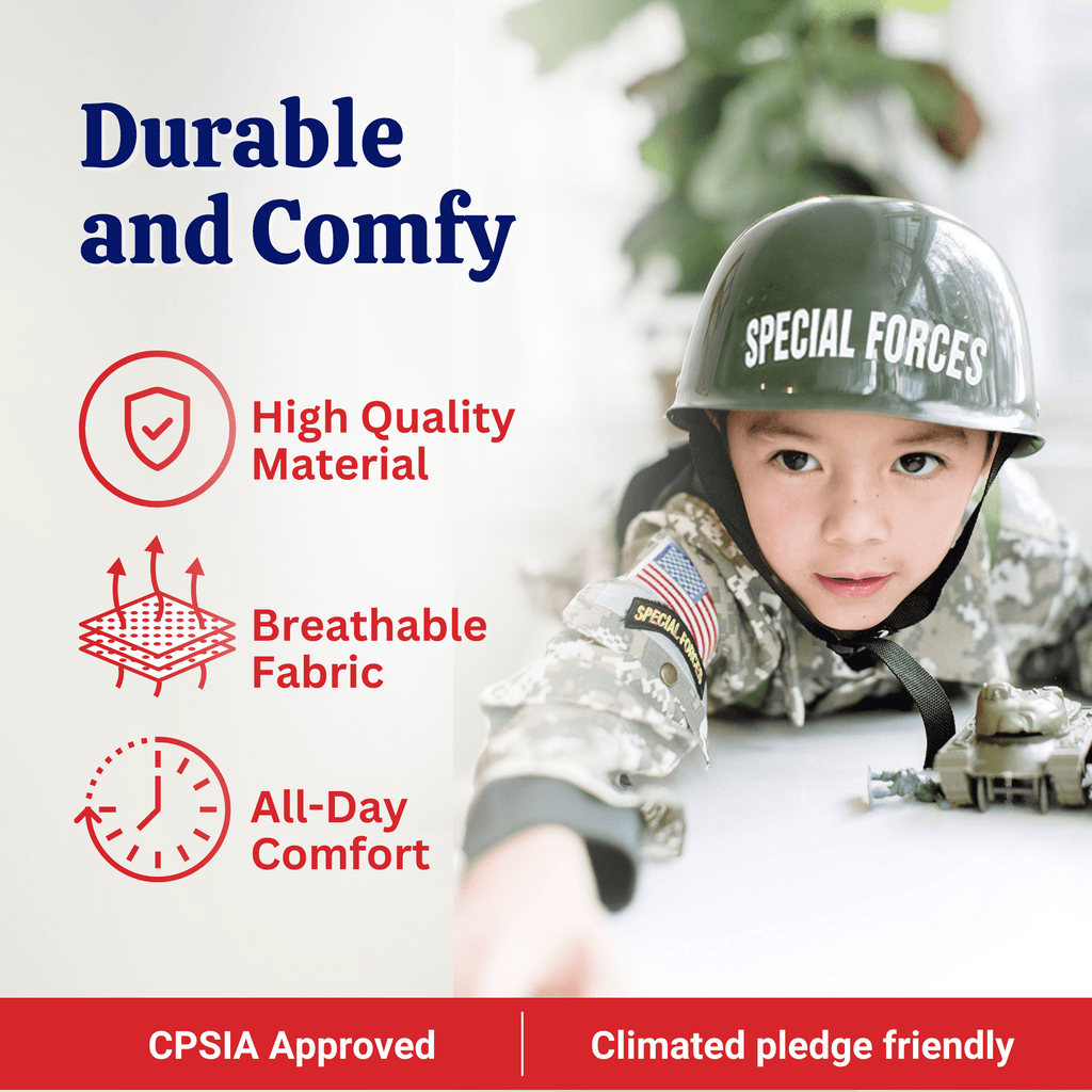 Dress Up America Forces Military Boy's Halloween Fancy-Dress Costume for Child, M