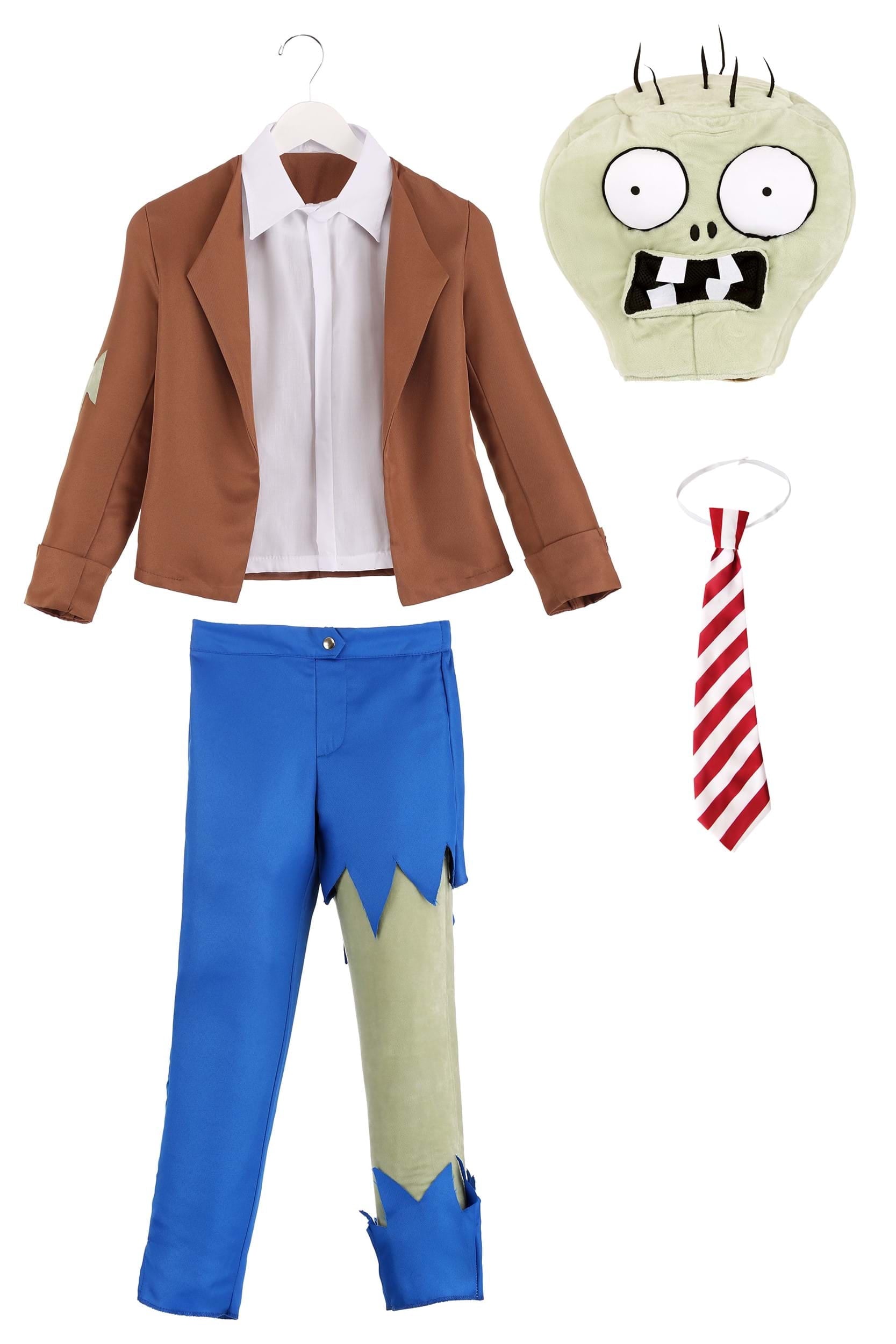 Kids PLANTS VS ZOMBIES Zombie Costume