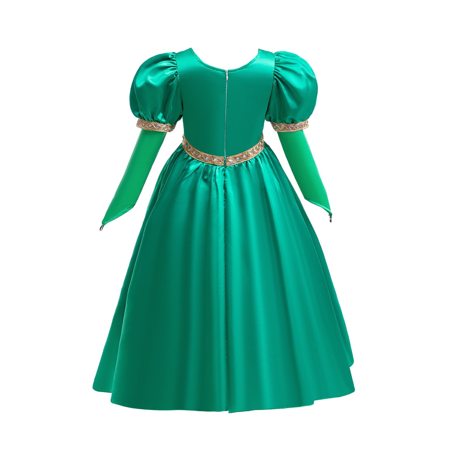 Princess Female Halloween Fancy-Dress Costumes with Accessories Medieval Outfits for Child, Child 120/5-6
