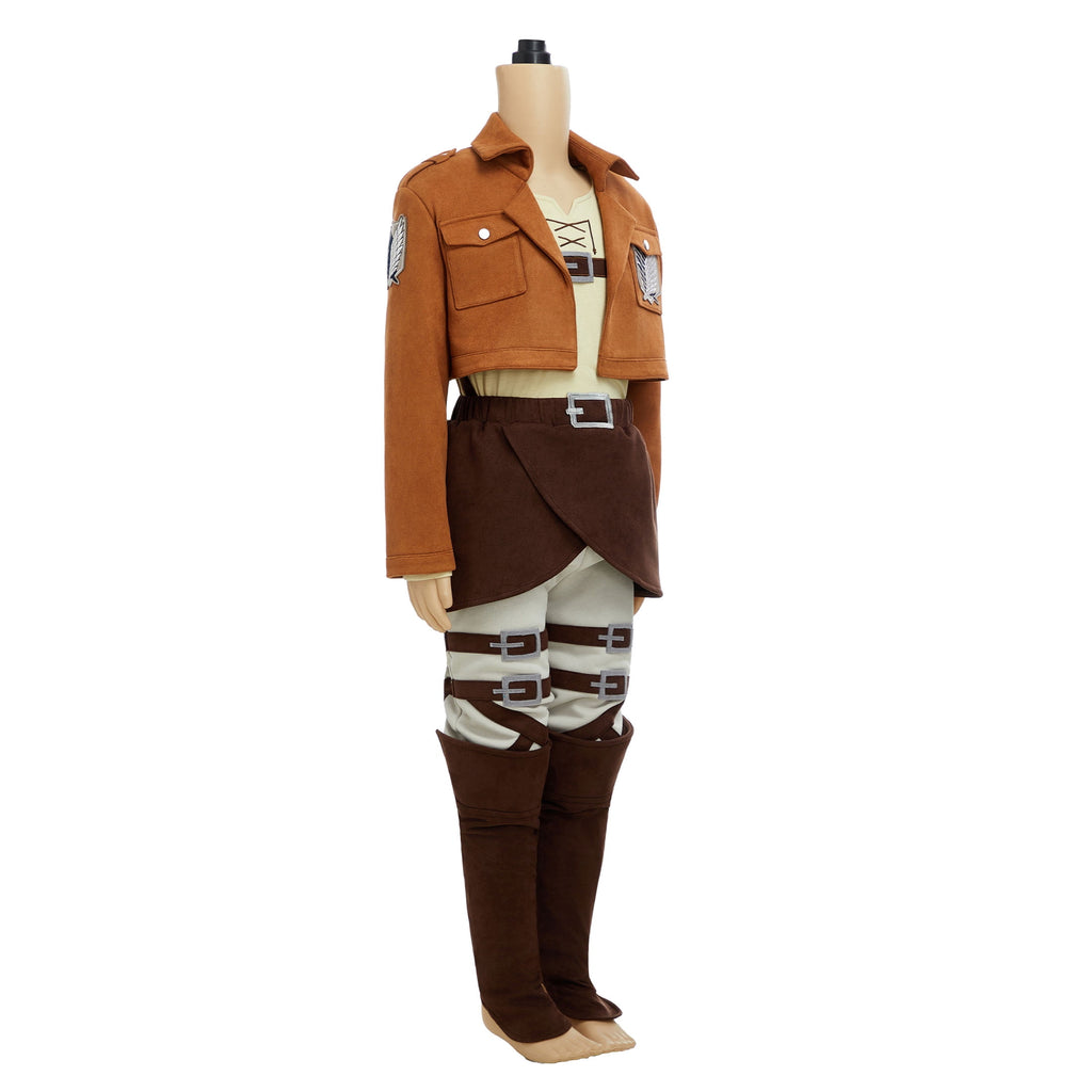[Official Licensed] Attack on Titan Eren Yeager Kids Costume Set, XS