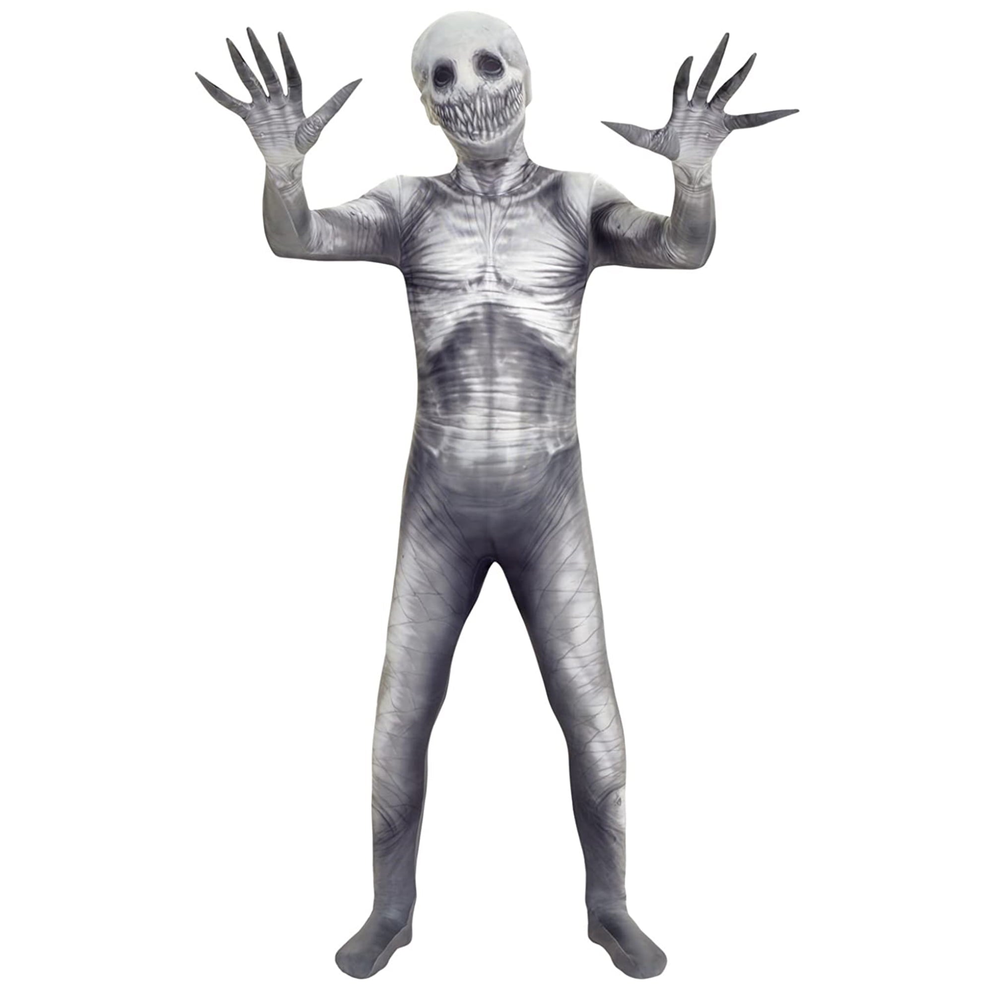 suits Kids the Rake suit Boys Girls Creepepasta Halloween Costume Halloween Gray S