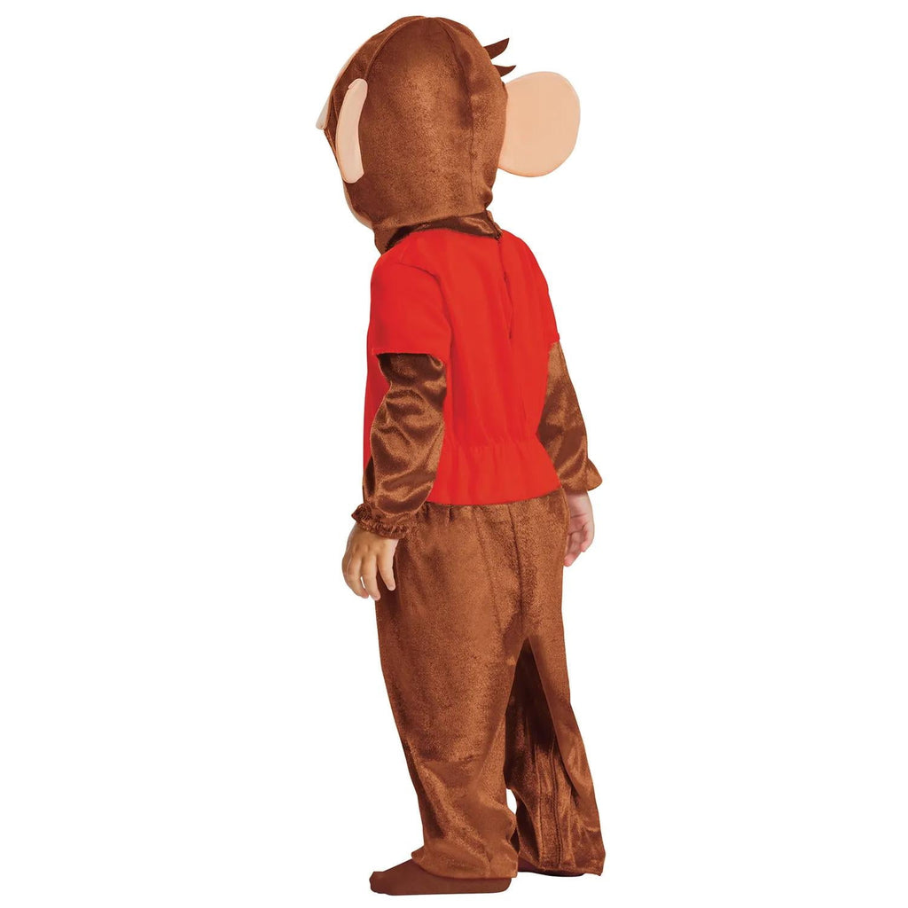  Toddler Boys' Curious George Jumpsuit Costume - 2T