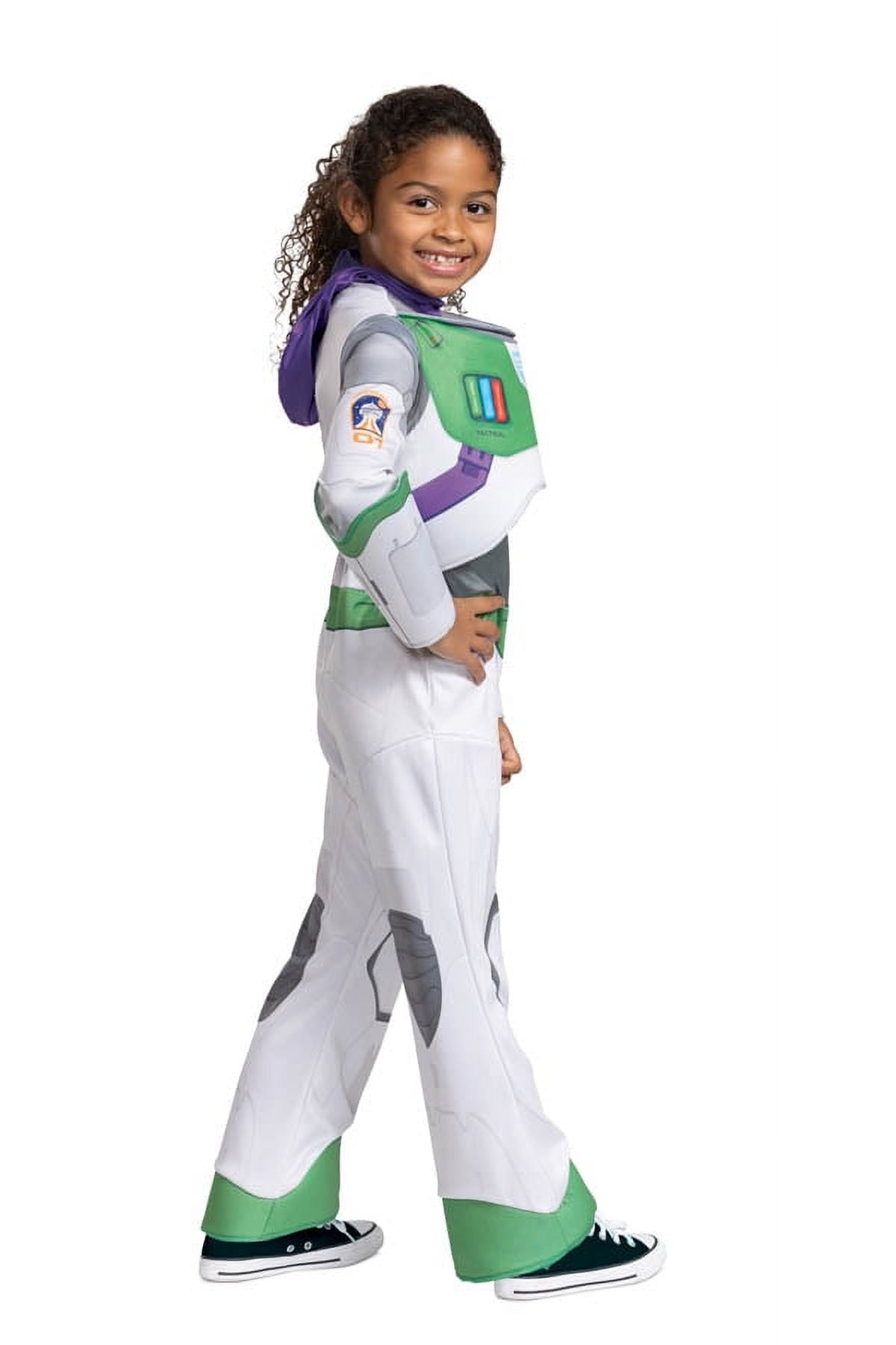 Disney Pixar Lightyear Buzz Space Ranger Costume for Kids, Official Disney Lightyear Costume Outfit, Child Size Medium (7-8)
