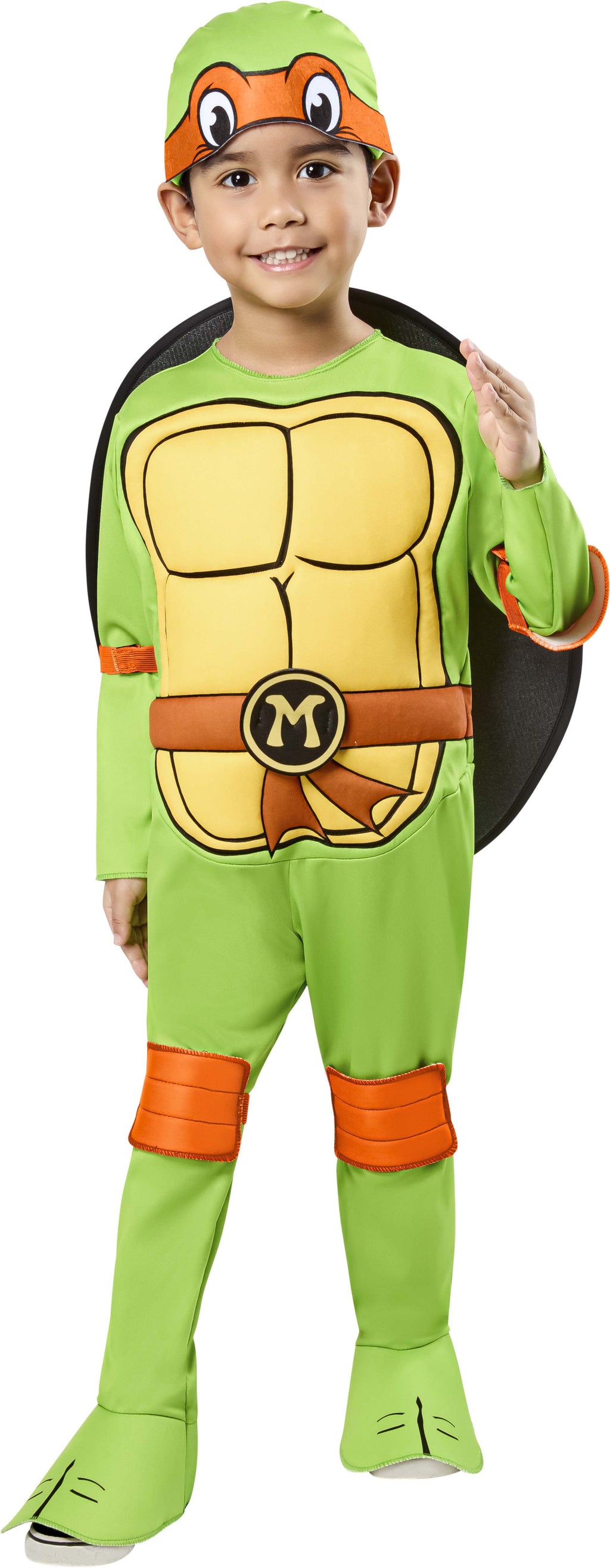 Teenage Mutant Ninja Turtles 4-in-1 Halloween Costume for Toddler, Size 4T, by 