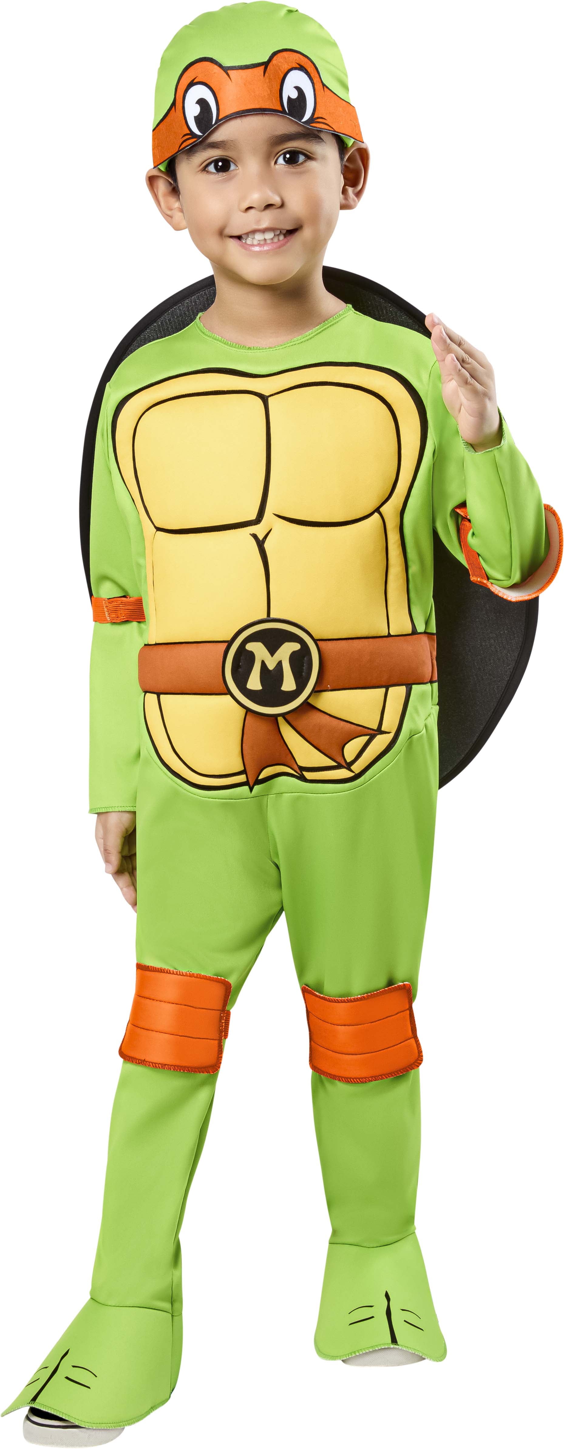 Teenage Mutant Ninja Turtles 4-in-1 Halloween Costume for Toddler, Size 4T, by 