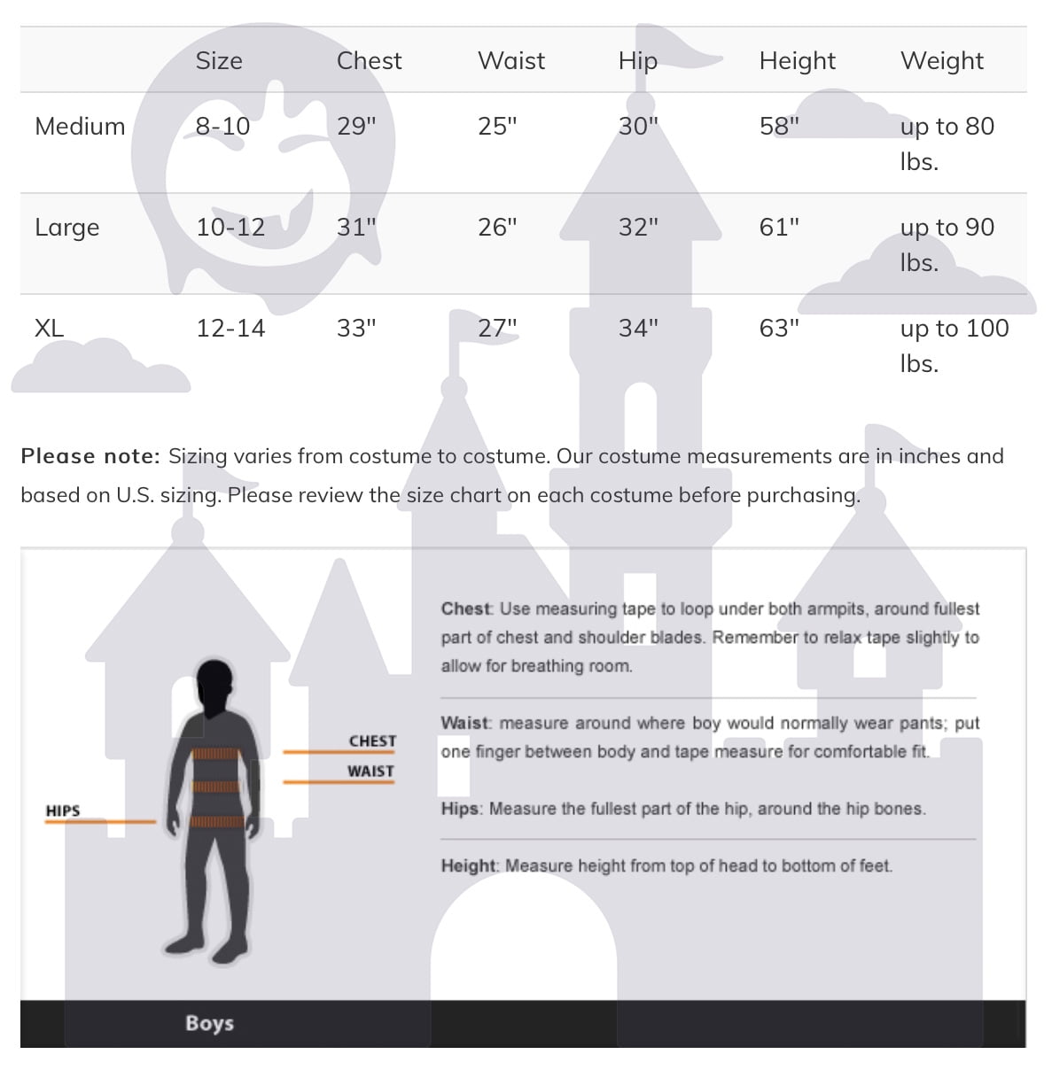  Werewolf Howling At Moon Boy's Halloween Fancy-Dress Costume for Child, Regular L (10-12)