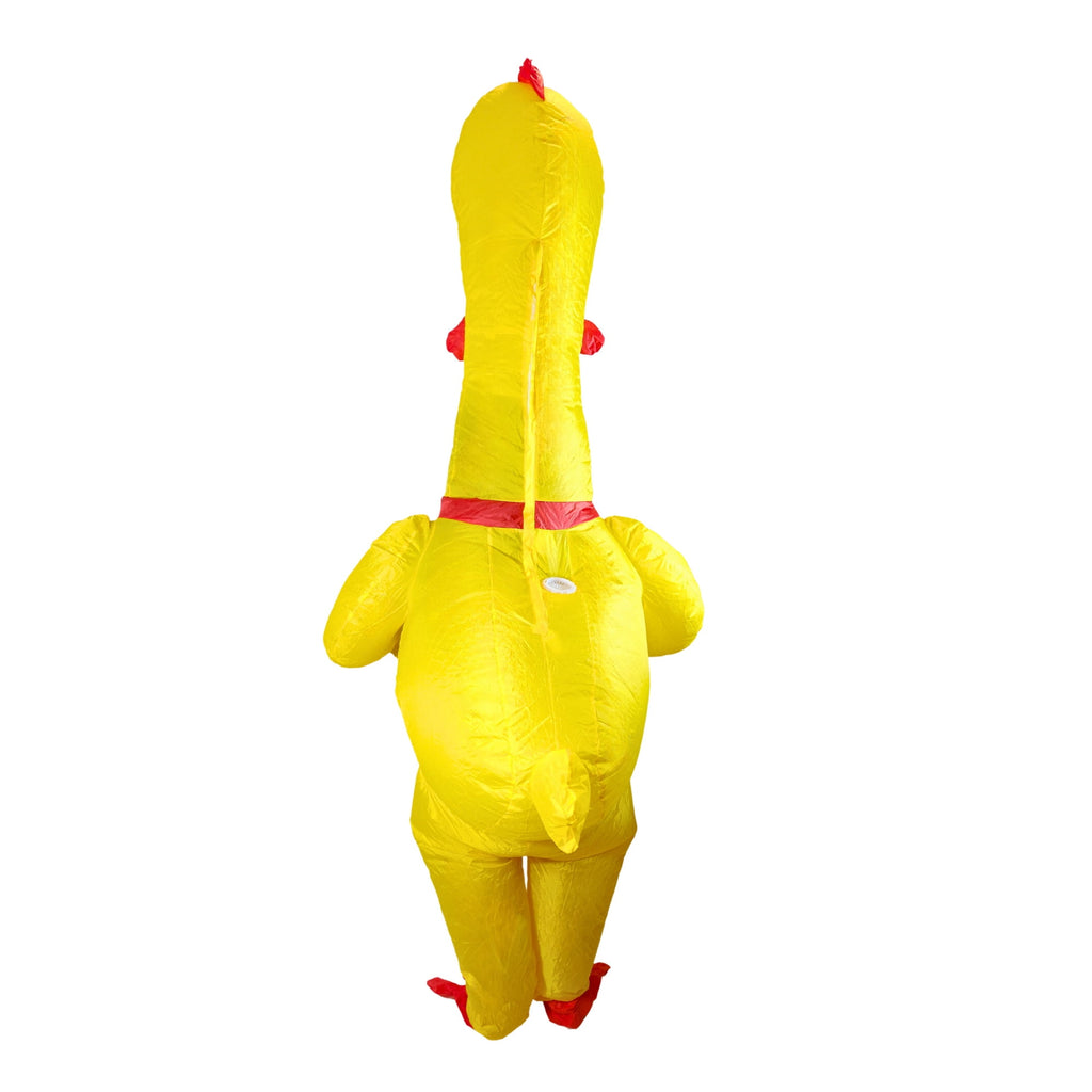 Small Size Costume for Kid Yellow Screaming Chicken Inflatable Costume