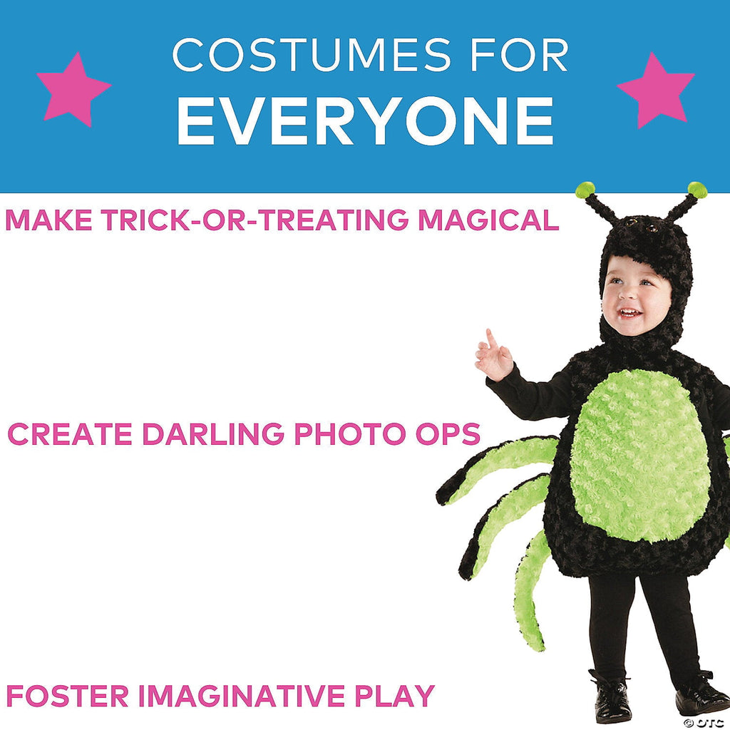  Spider Halloween Fancy-Dress Costume for Toddler, 18-24 Months