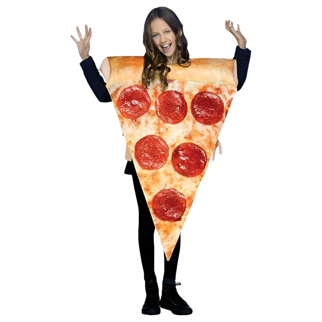  Little Pizza Slice Boy's Halloween Fancy-Dress Costume for Toddler, 3T-4T