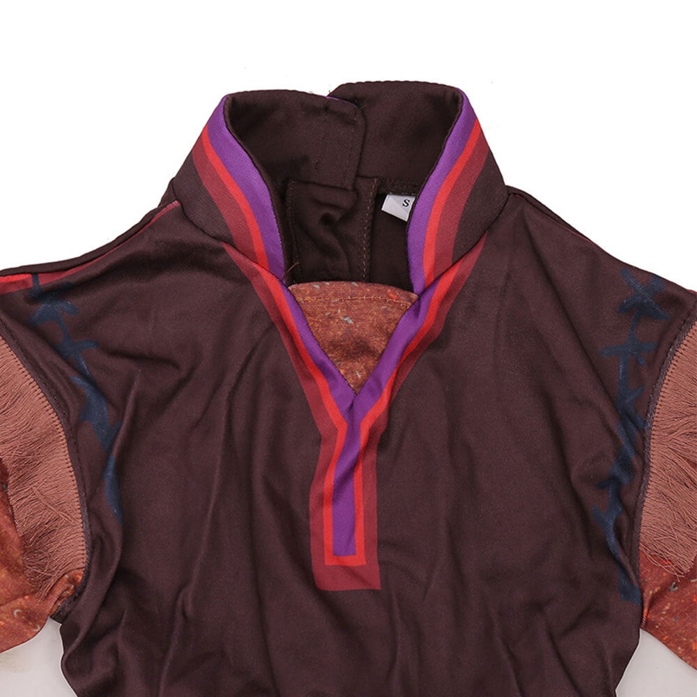 Nordic Brown Costume Kids Fancy Dress up Boys Halloween Themed Party Cosplay Outfit