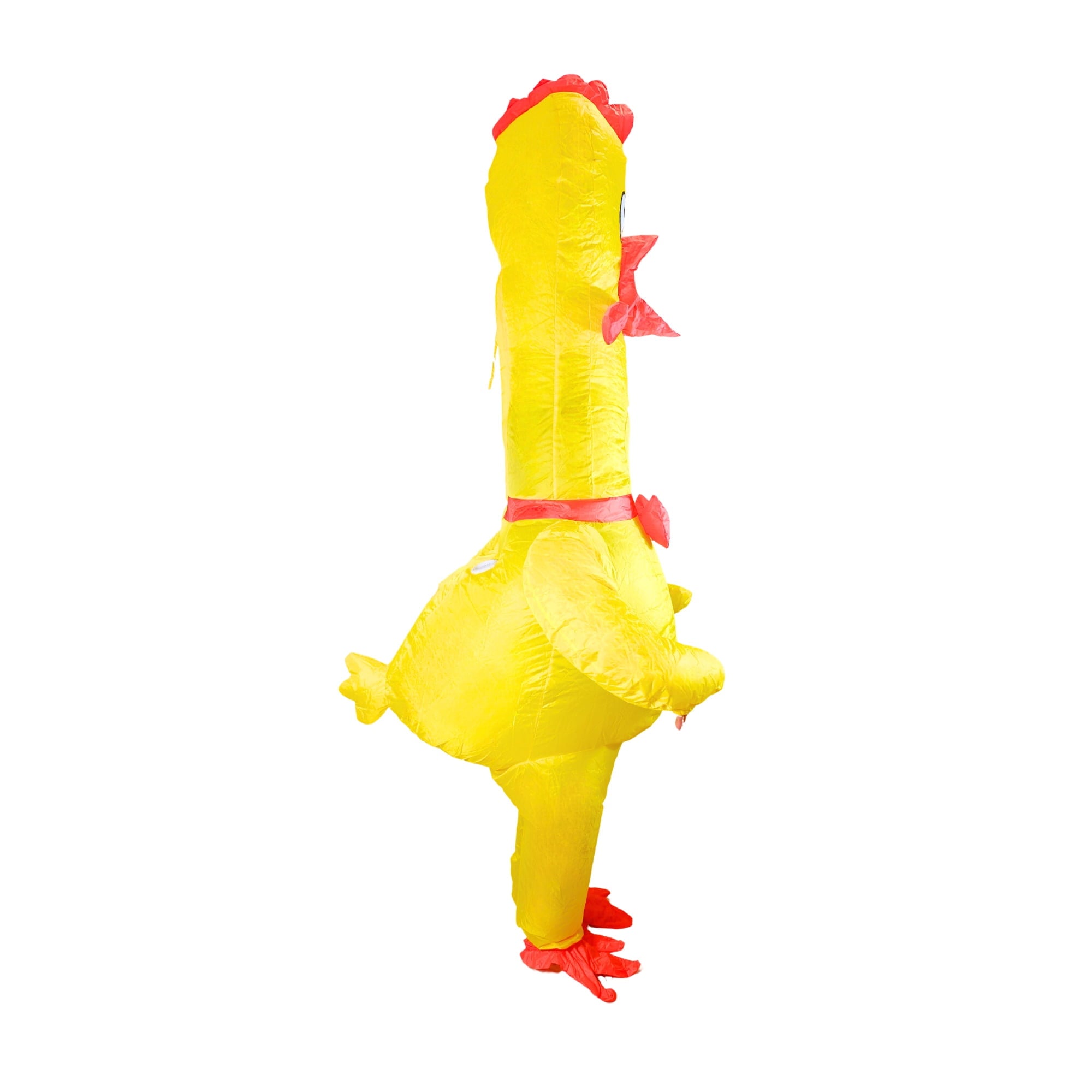 Small Size Costume for Kid Yellow Screaming Chicken Inflatable Costume