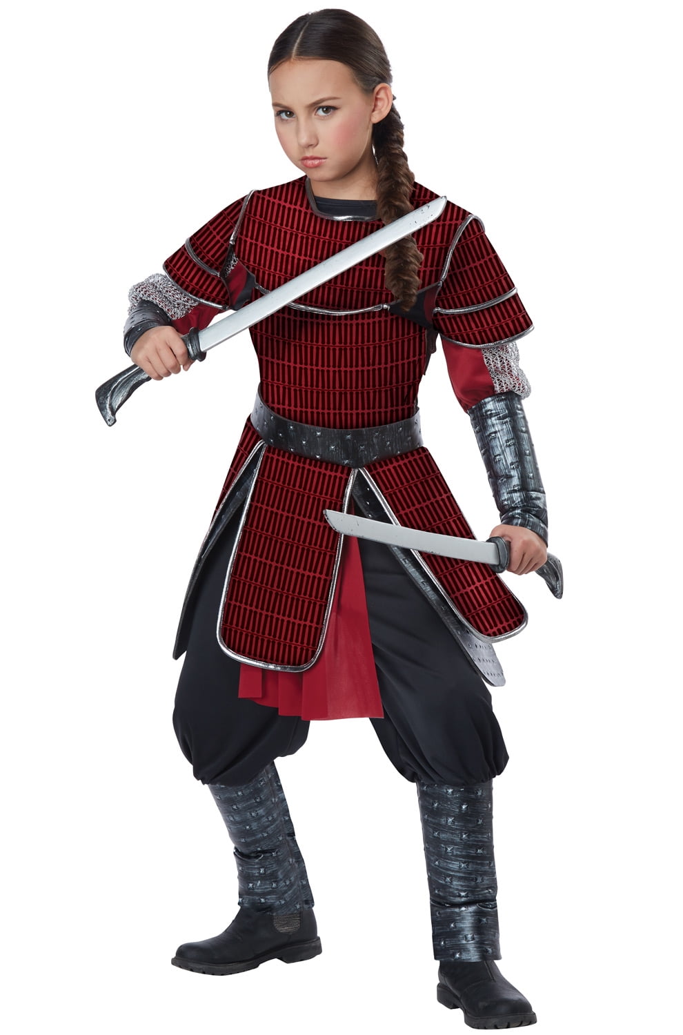 HALLOWEEN Deluxe Samurai Boy's Fancy-Dress Costume for Child, L