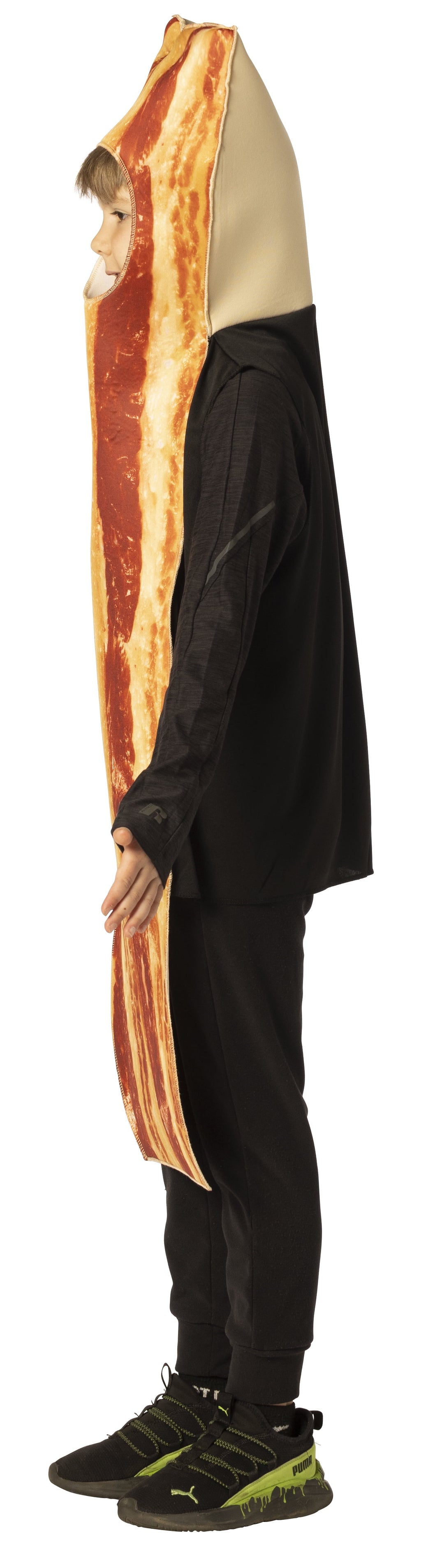 Bacon Strip Kids Halloween Costume, Girls and Boys, Red, Child Size 7-10, 7192-710