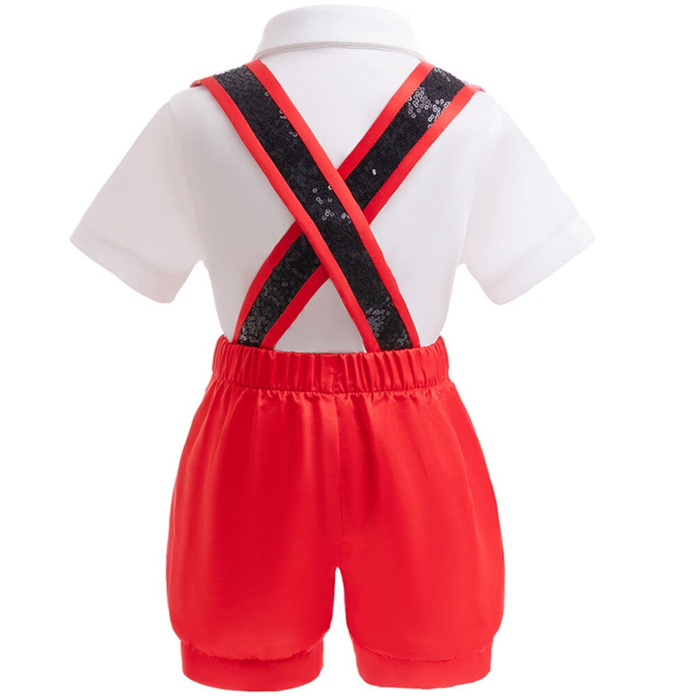 SUEE Kid Mini Mouse Costume Set Cartoon Cosplay Outfit Suits, 1-7Year