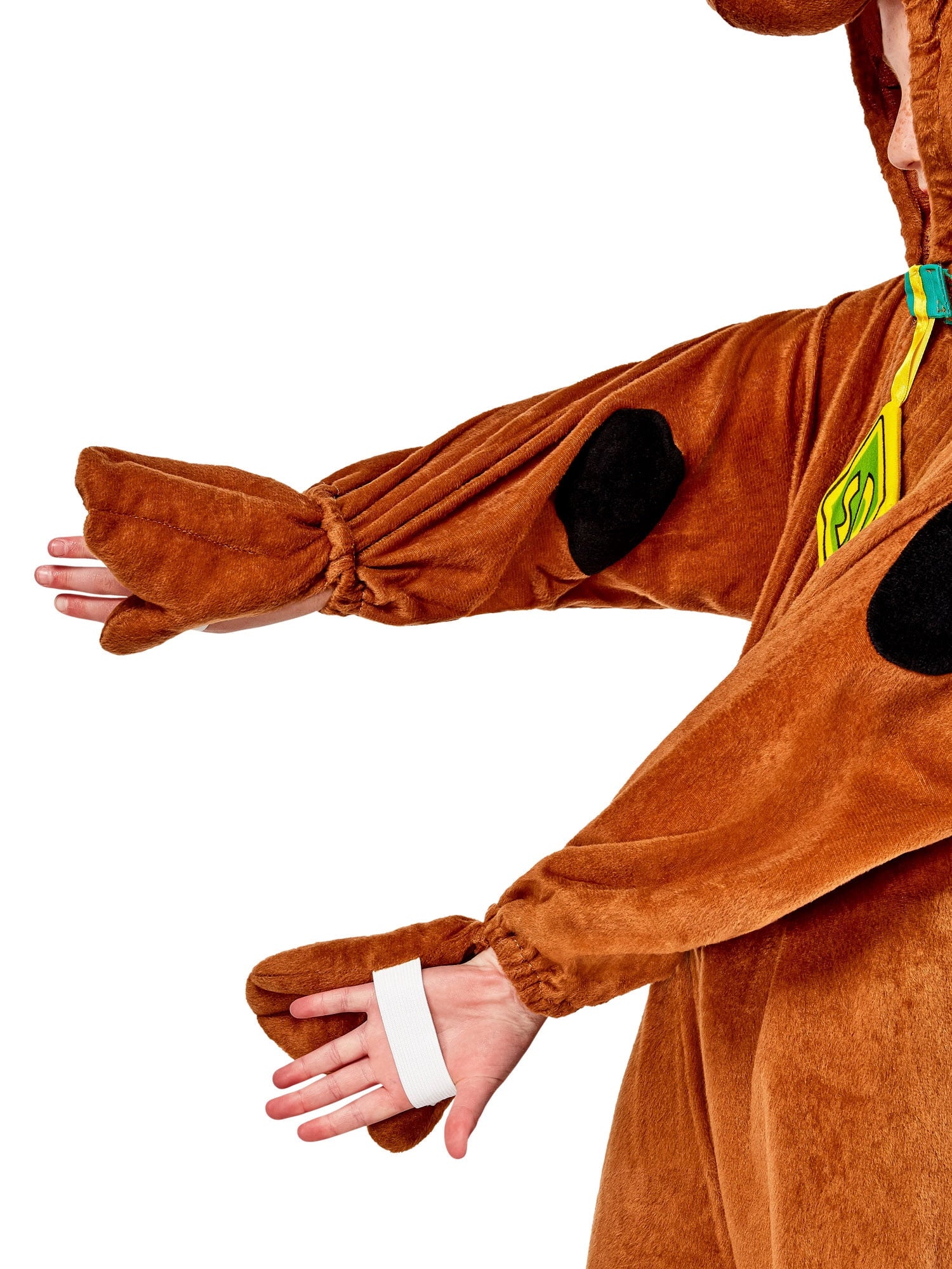 Halloween Express Kids' Deluxe Scooby Doo Jumpsuit Costume - Size 6-8
