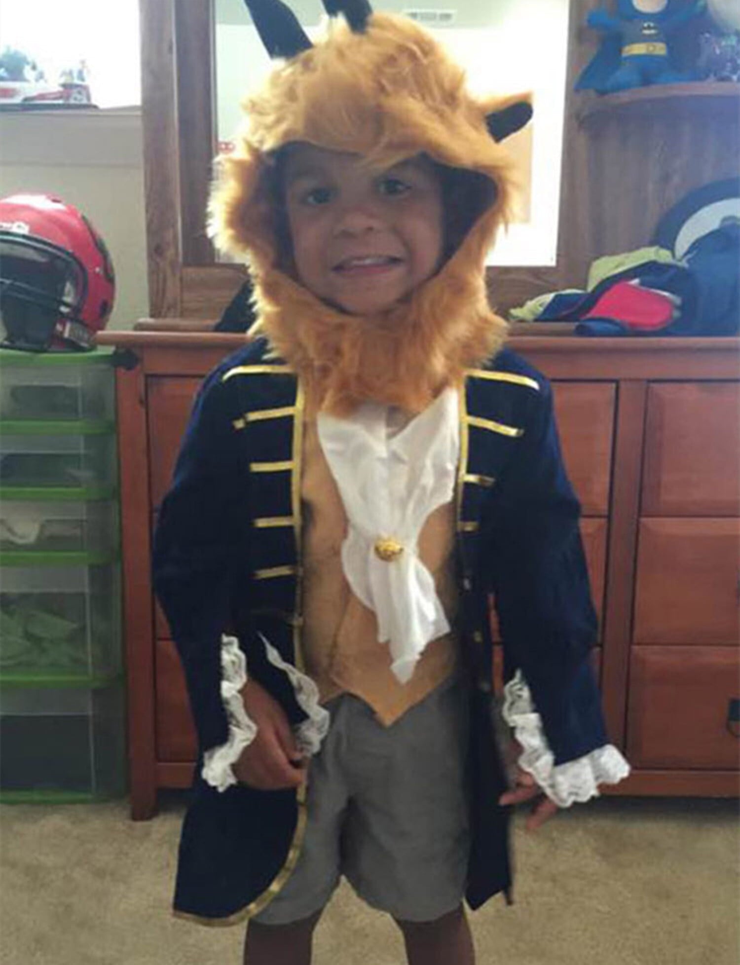 CHOYURME CHONYURM Boys Kids Beast Costume Prince Costume Beast Halloween Dress Up Costume