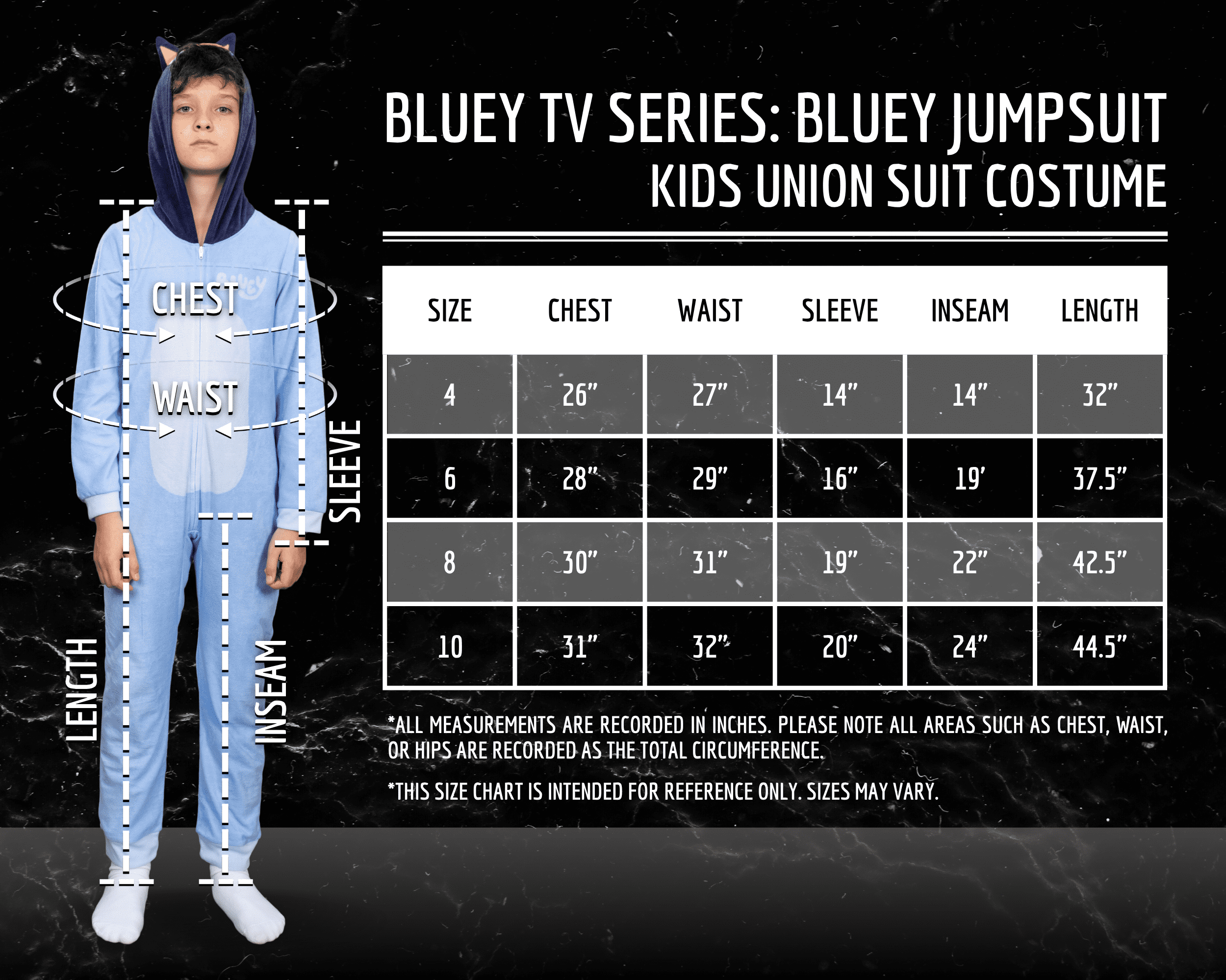 Bluey and Bingo Kids Jumpsuit Halloween Costume  Officially Licensed (Bluey, 8)