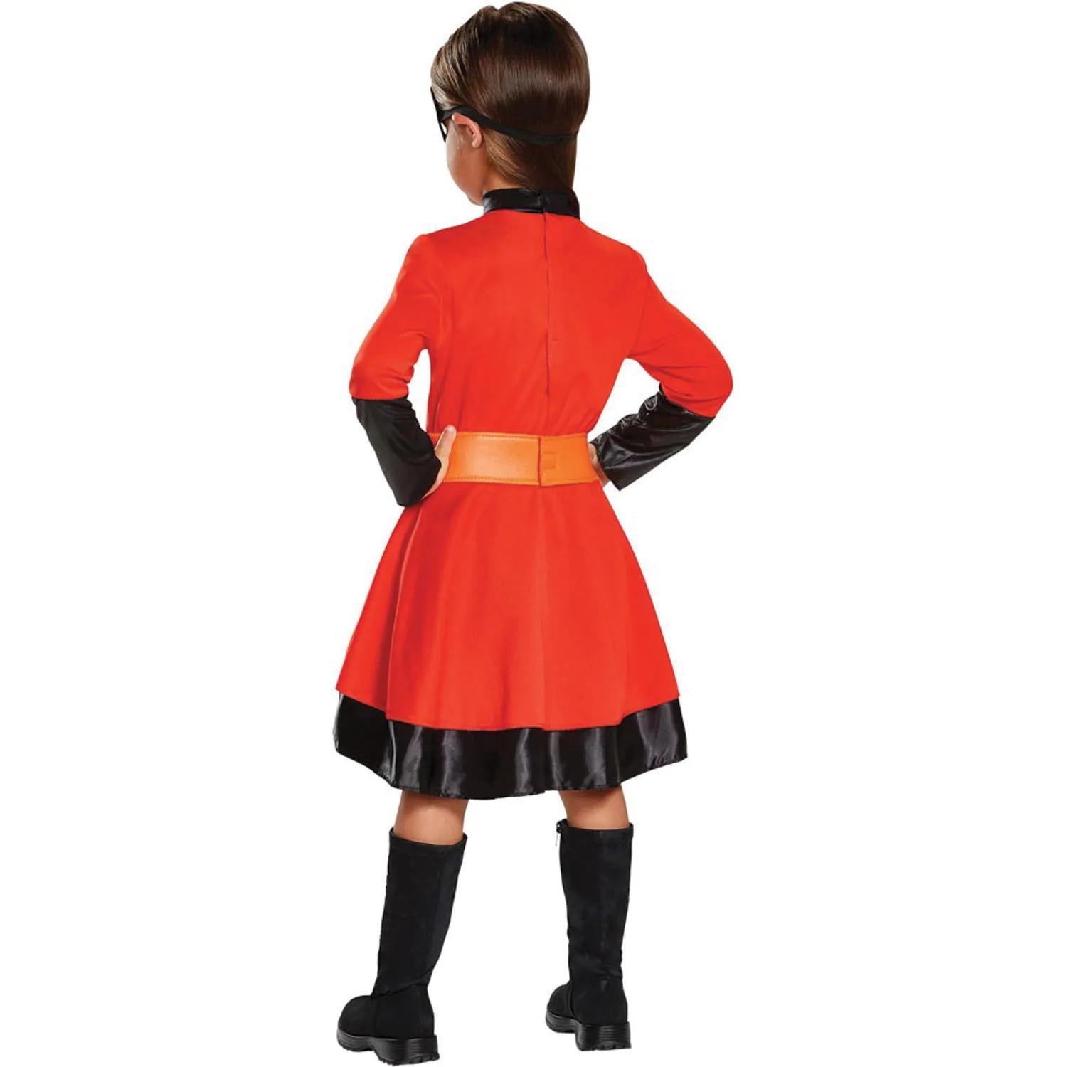 Toddler Girls' Disney Classic The Incredibles Violet Dress Costume - Size 4-6