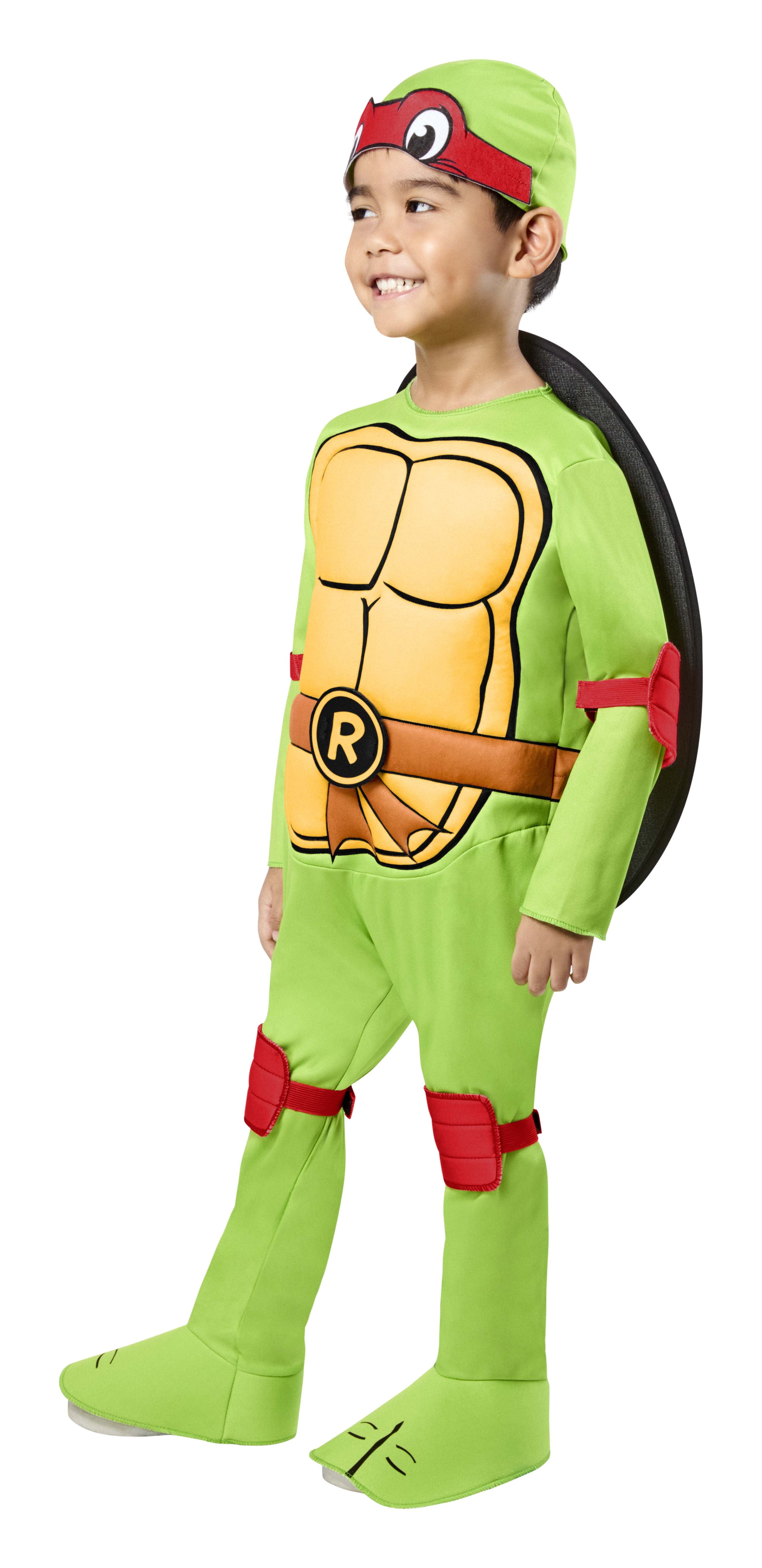 Teenage Mutant Ninja Turtles 4-in-1 Halloween Costume for Toddler, Size 4T, by 