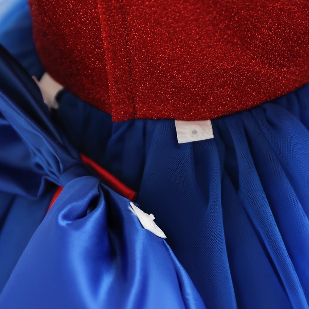 Baby Girls Cartoon Costume Dress Christmas Halloween Birthday Cosplay Outfit, SIZE 6M to 3Y