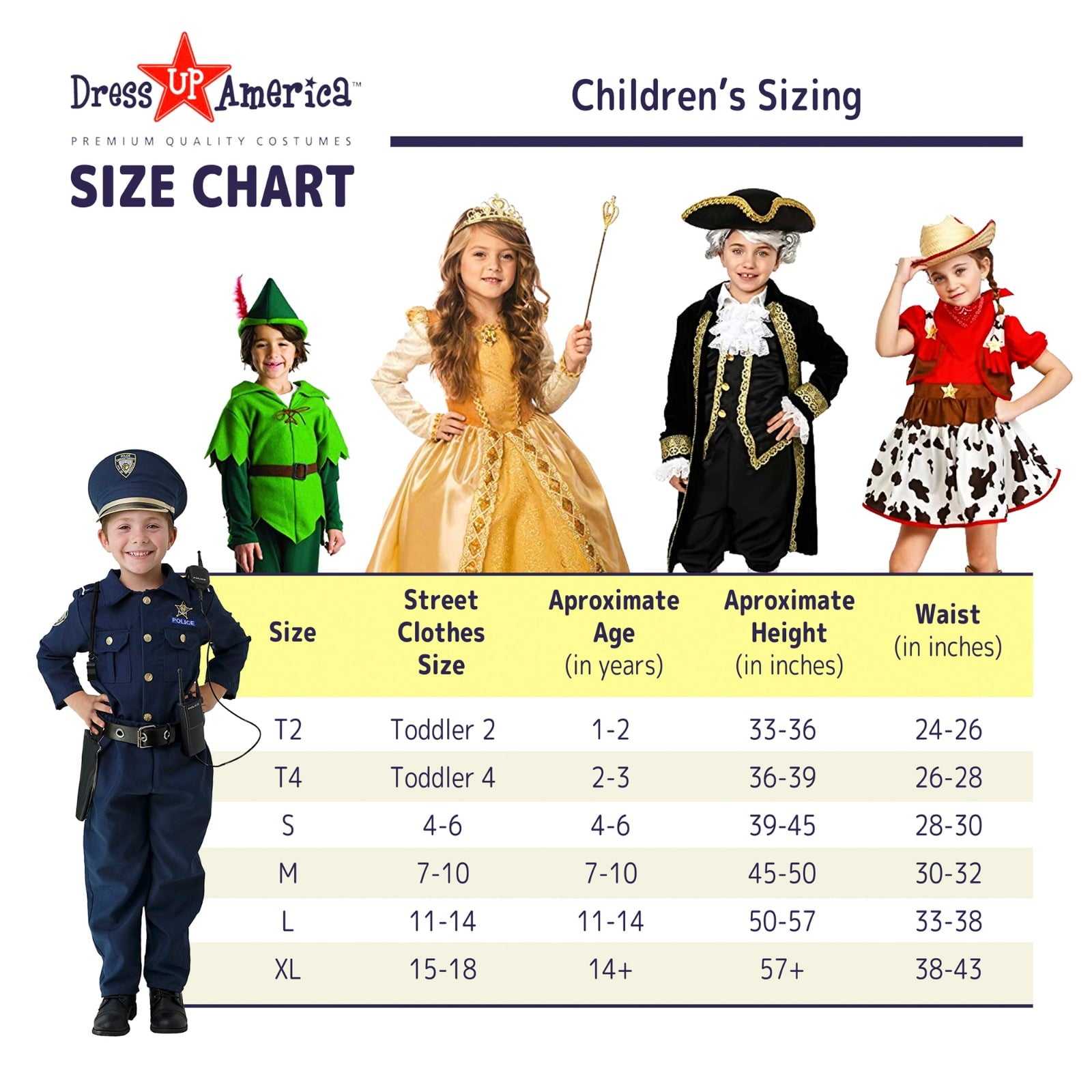 Dress Up America Flight Attendant Costume for Kids - Stewardess Costume Set for Girls - X-Large