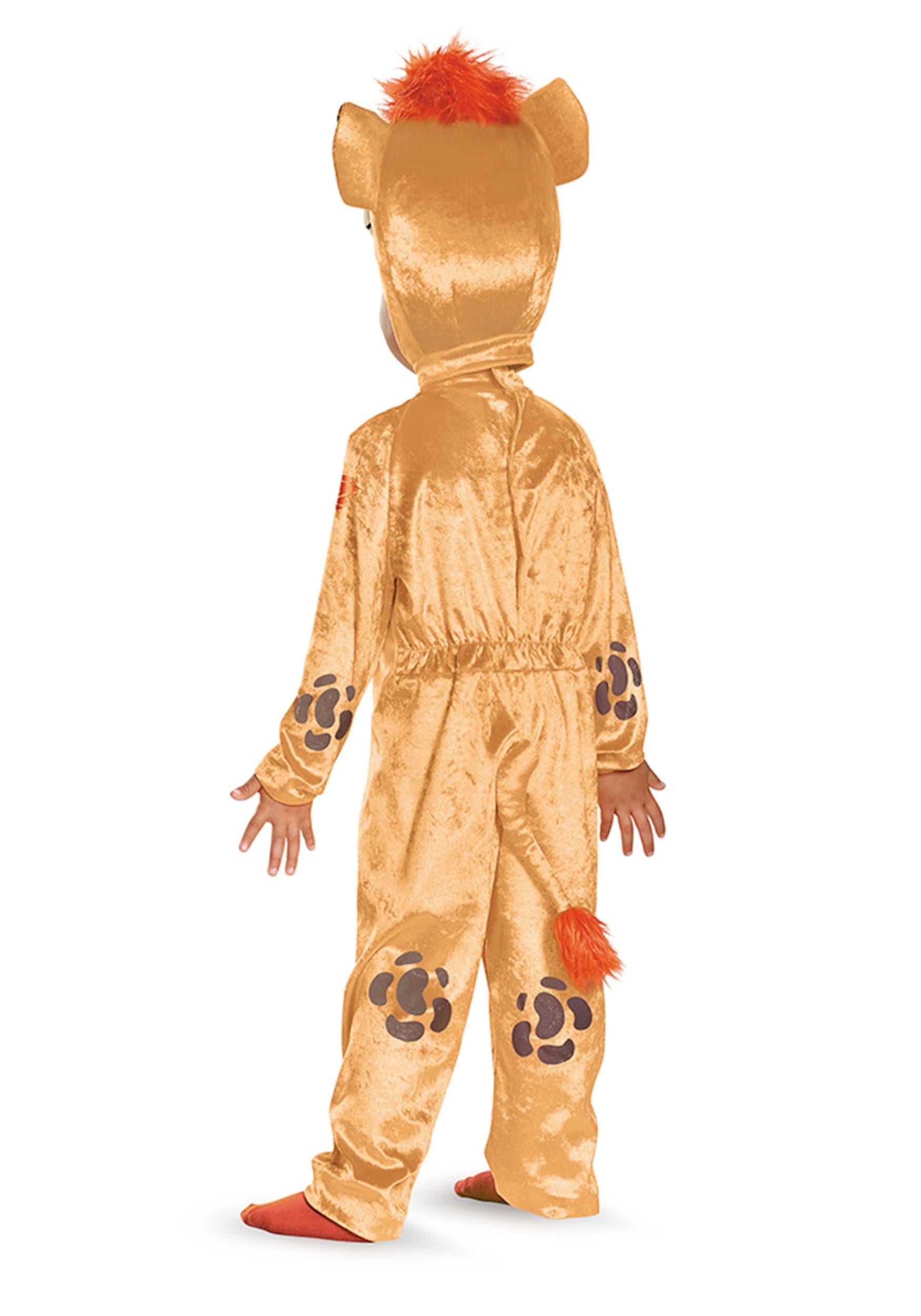  Kion Classic Toddler The Lion Guard Disney Child Costume Size 3T-4T