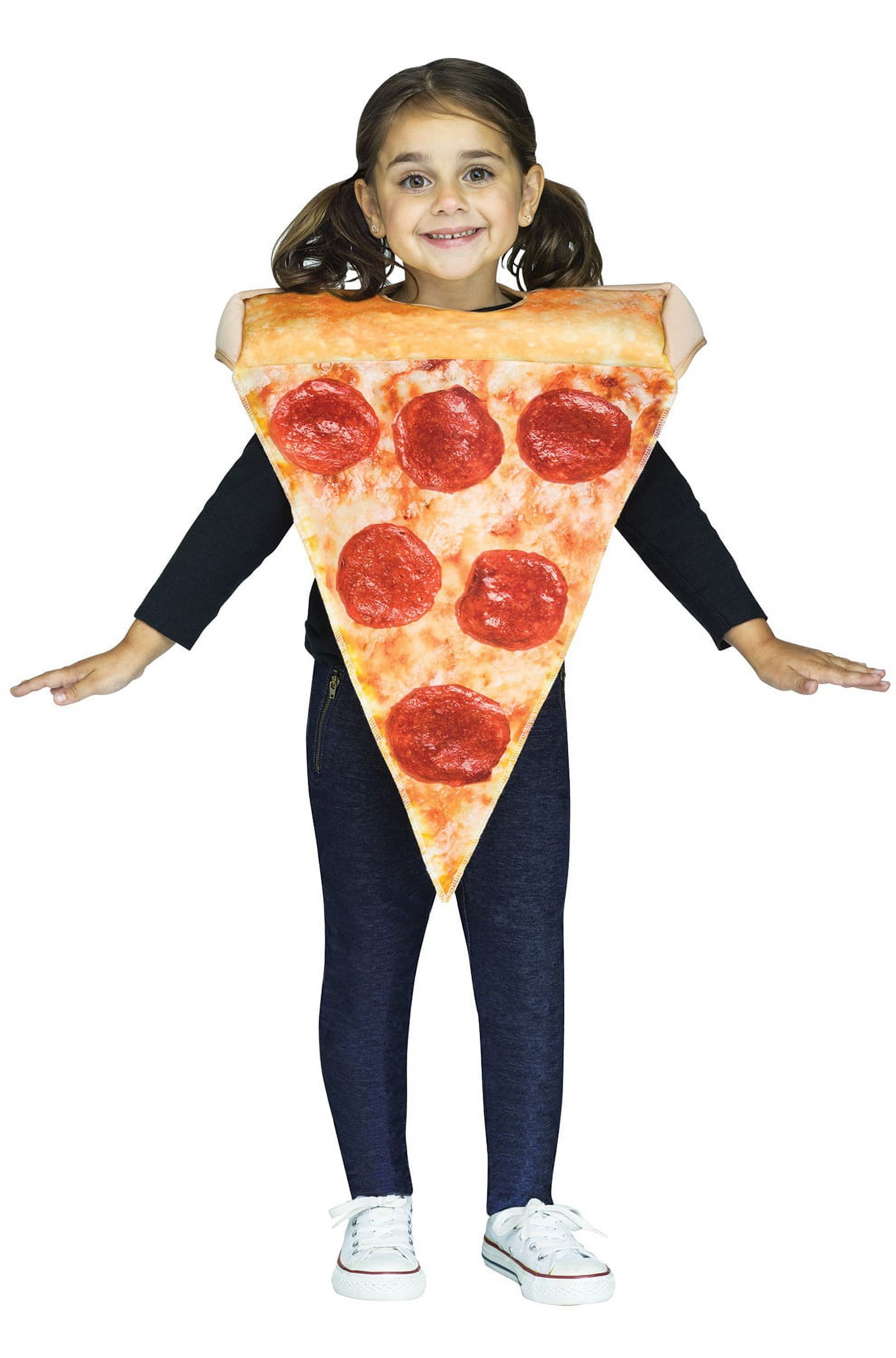  Little Pizza Slice Boy's Halloween Fancy-Dress Costume for Toddler, 3T-4T