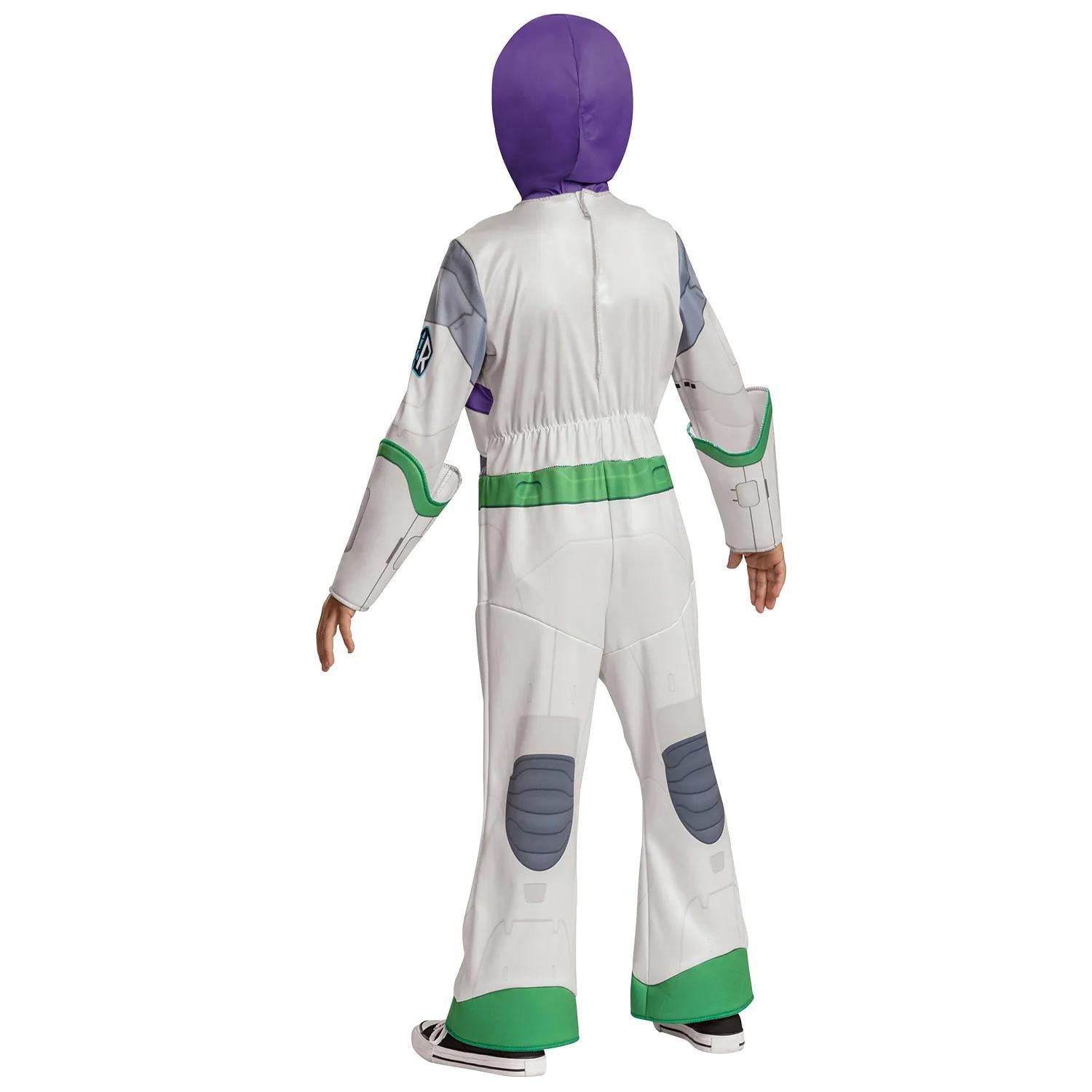  Kids' Buzz Lightyear Classic Space Ranger Jumpsuit Costume - Size 4-6