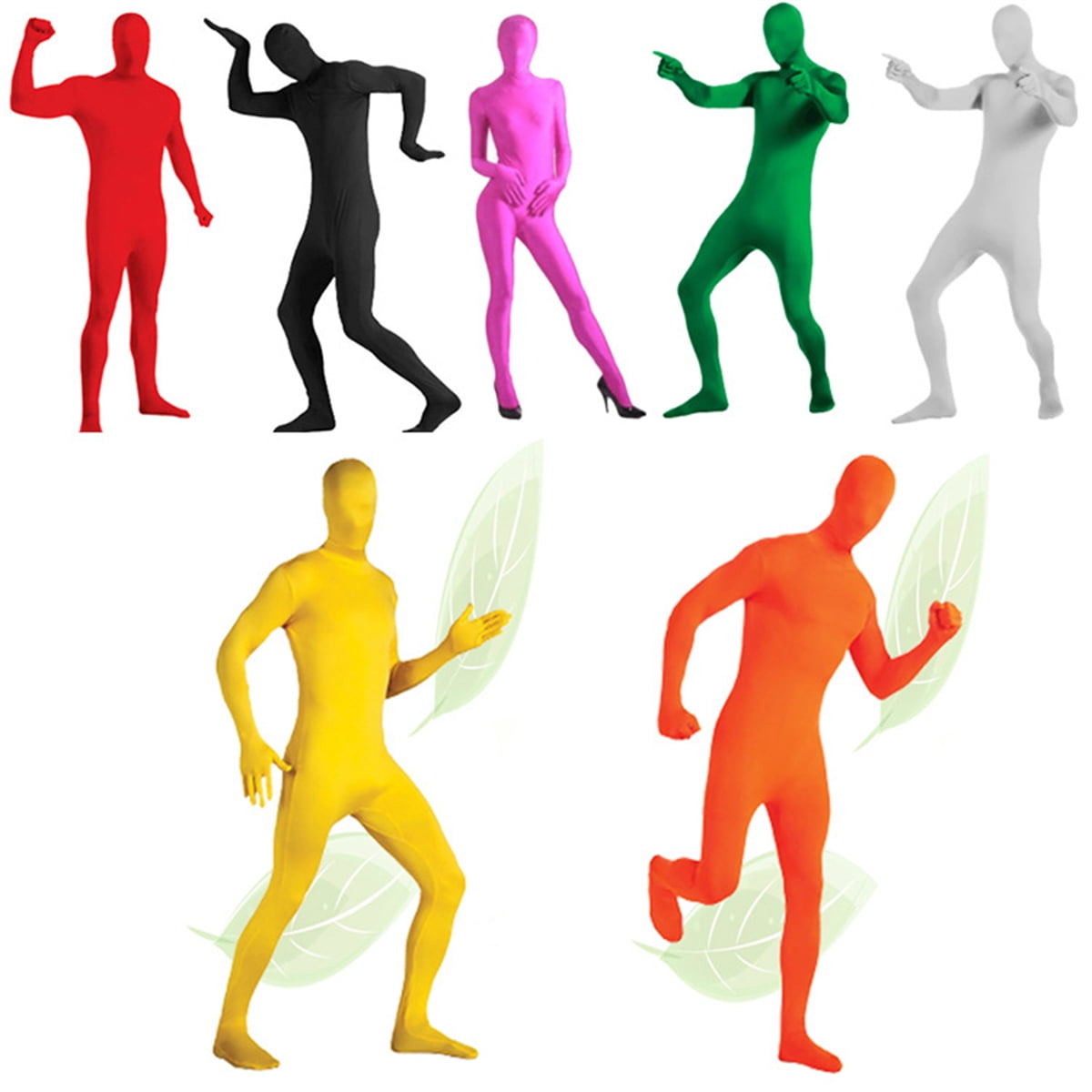  FullBodysuit Kids Halloween Costume, Unisex Suit for Kids, Skinsuit Costume