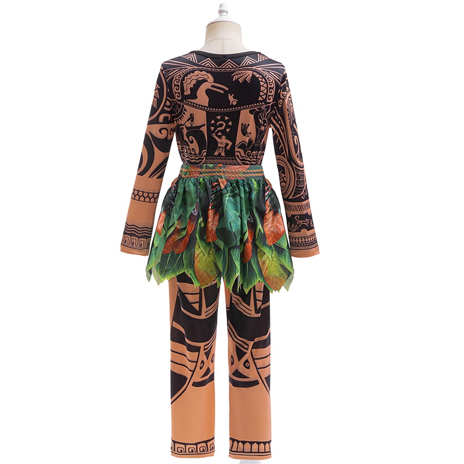 Little Boys Ocean Costume Set Kids Halloween Long Sleeve Hawaii Party Outfit 2-8Years