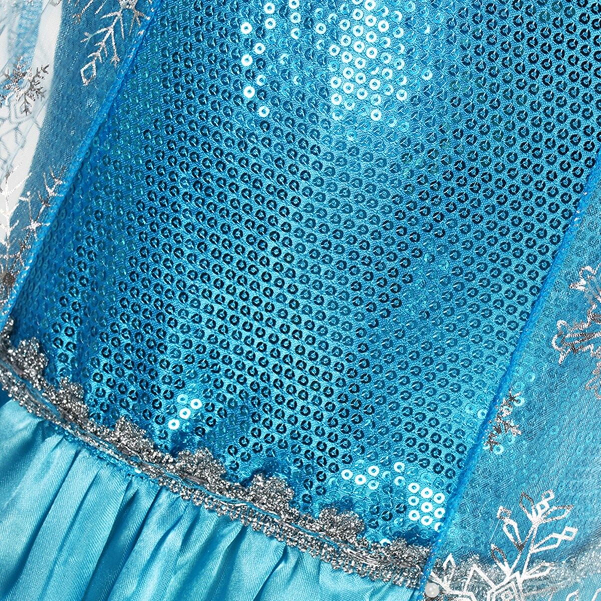  Princess Dress Queen Costume Halloween Cosplay Dress up for Toddler Girls with Accessories