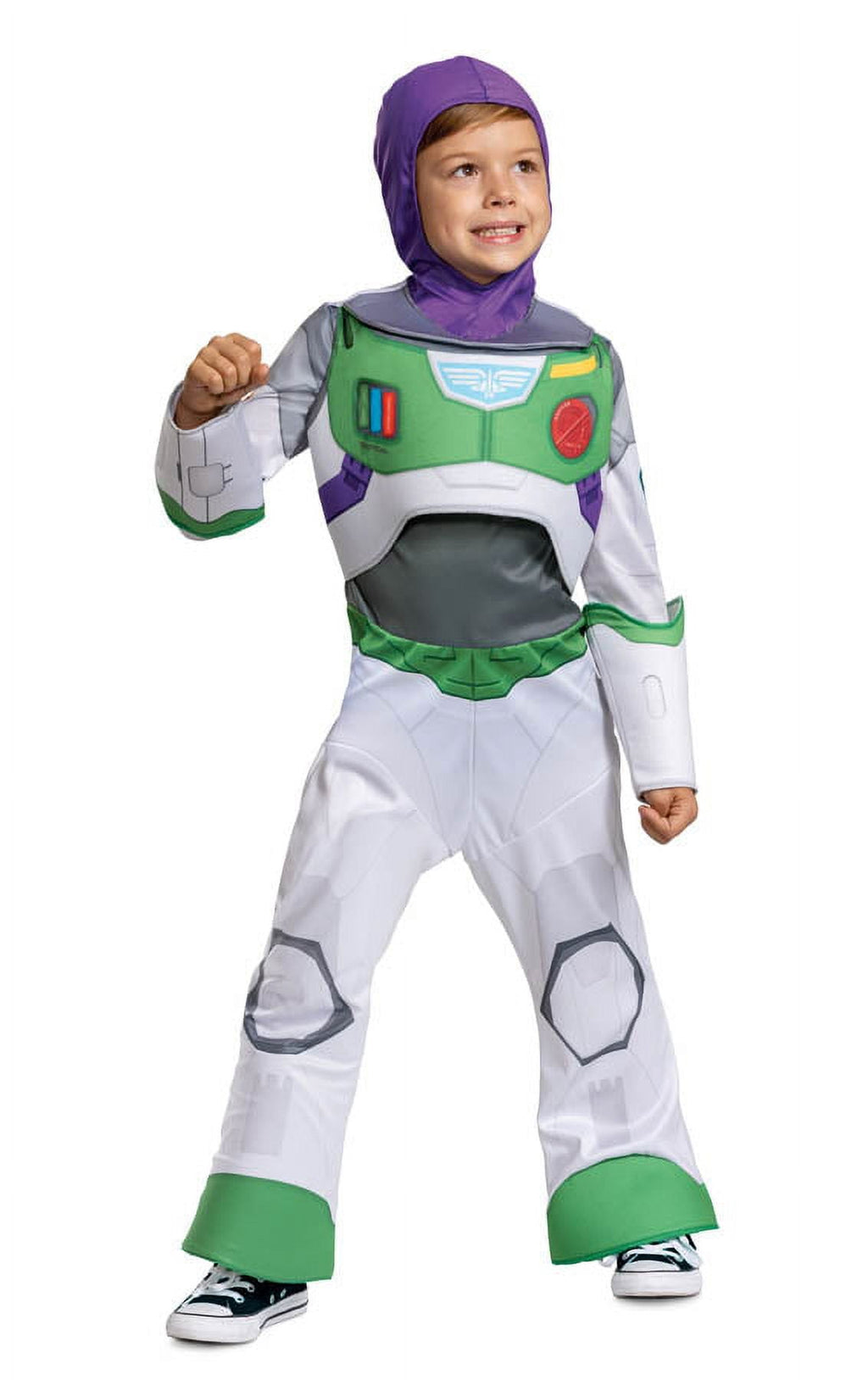 Disney Pixar Lightyear Buzz Space Ranger Costume for Kids, Official Disney Lightyear Costume Outfit, Child Size Medium (7-8)