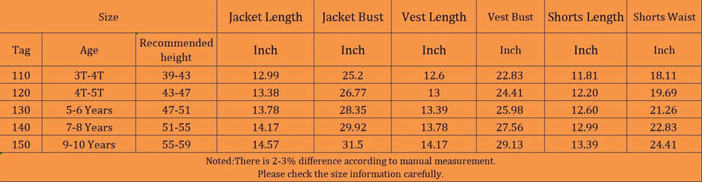 3in1 Sets Girls POP Singer Orange Costume Halloween Fancy Dress Up Kids Jacket Vest Short 9-10Y