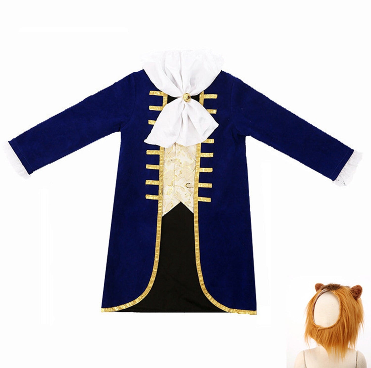CHOYURME CHONYURM Boys Kids Beast Costume Prince Costume Beast Halloween Dress Up Costume