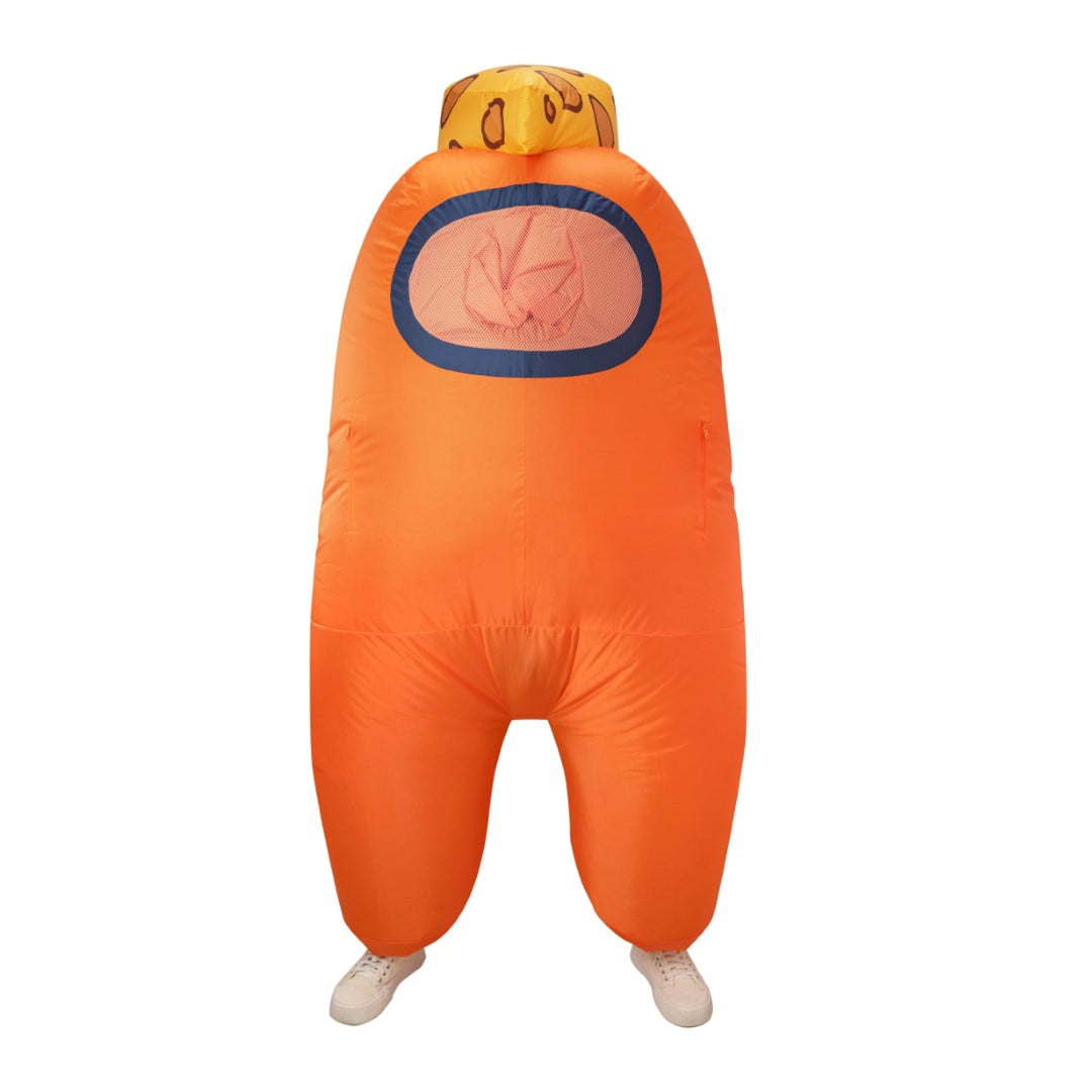 Among Us Inflatable Cheese Halloween Costume for Kids, Youth One Size Fits Most, by Yume Toys, Age group Tween, Brand: Among Us, Gender: Unisex