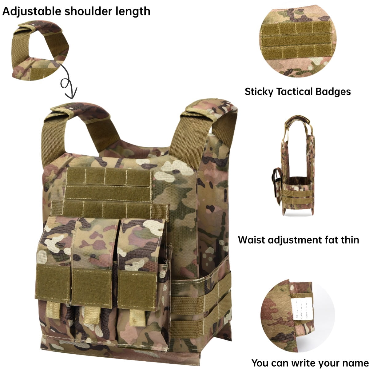 Children's Army Special Forces uniforms, children's camouflage uniforms, helmets, backpacks, and boy soldier Halloween role-play costumes