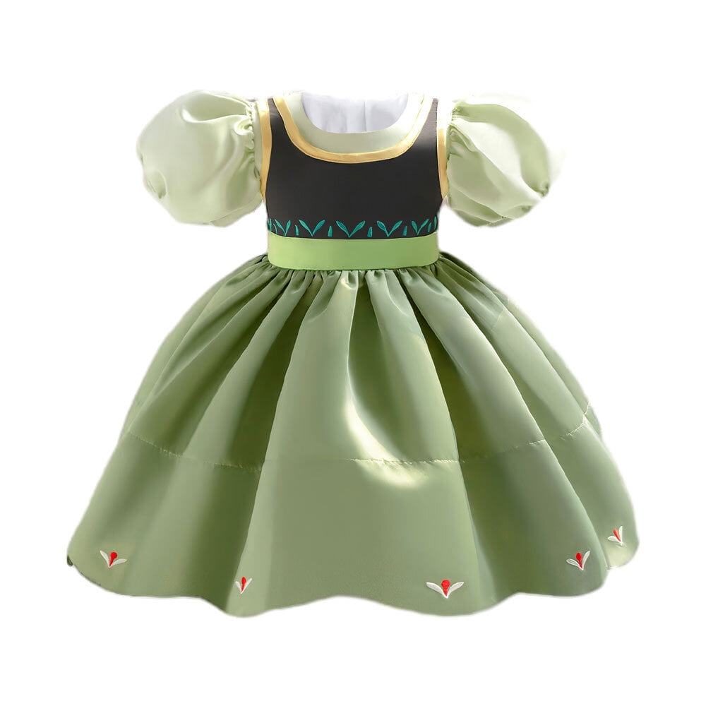 Baby Girls Winter Princess Costume Halloween Christmas Party Dress Up, 6M-3T