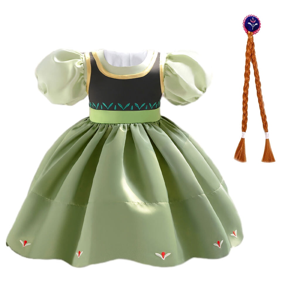Tinyterrors™ Baby Girls Winter Princess Costume Halloween Christmas Party Dress Up, 6M-3T