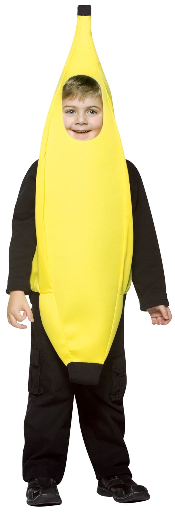 Banana Child Halloween Party Costume, Boys and Girls, Child Size 4-6x