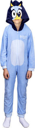 Bluey and Bingo Kids Jumpsuit Halloween Costume  Officially Licensed (Bluey, 8)