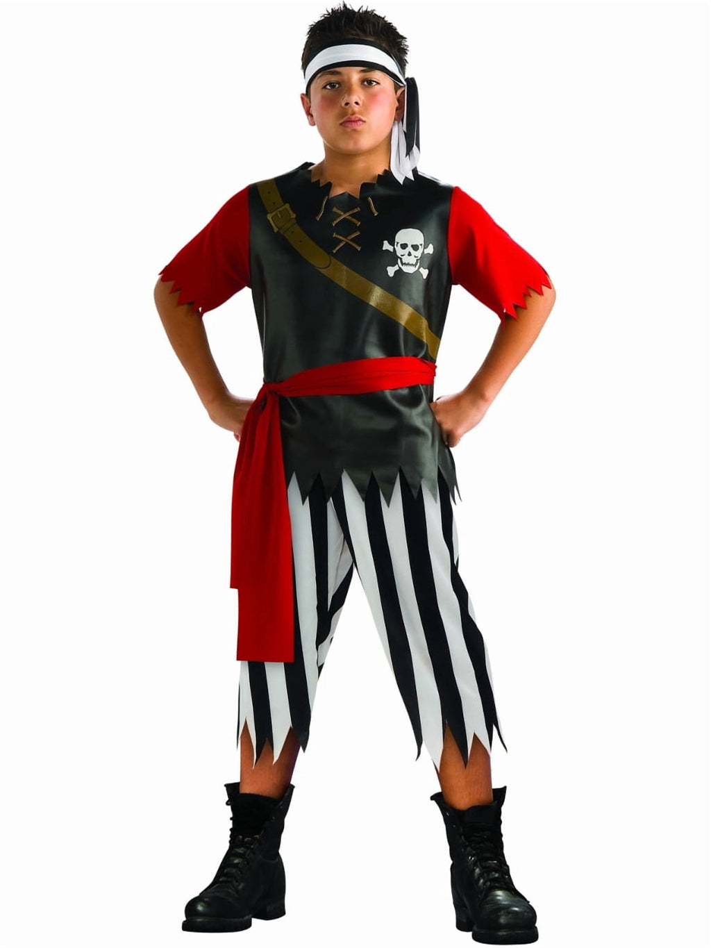 Rubie's Pirate King Boy's Halloween Fancy-Dress Costume for Child, S