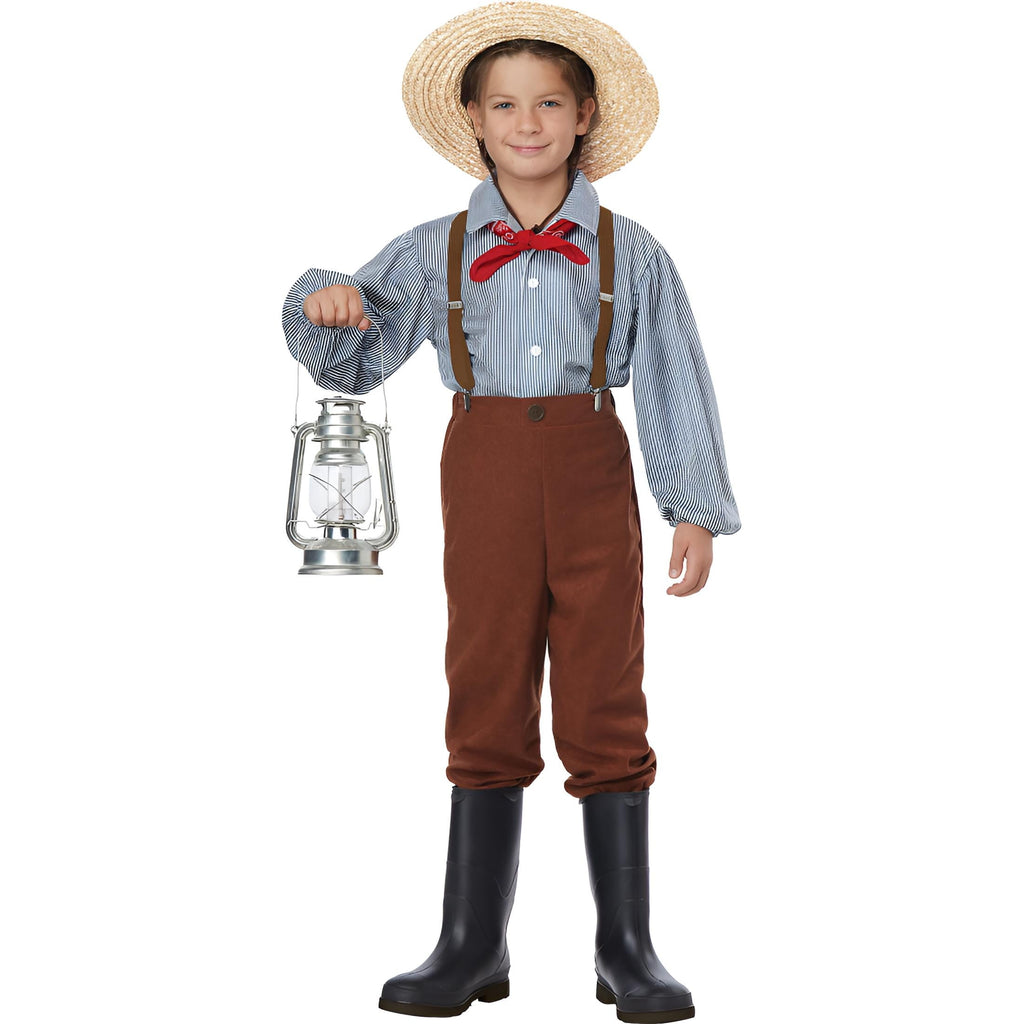  Pioneer Boy Child Costume Large Male