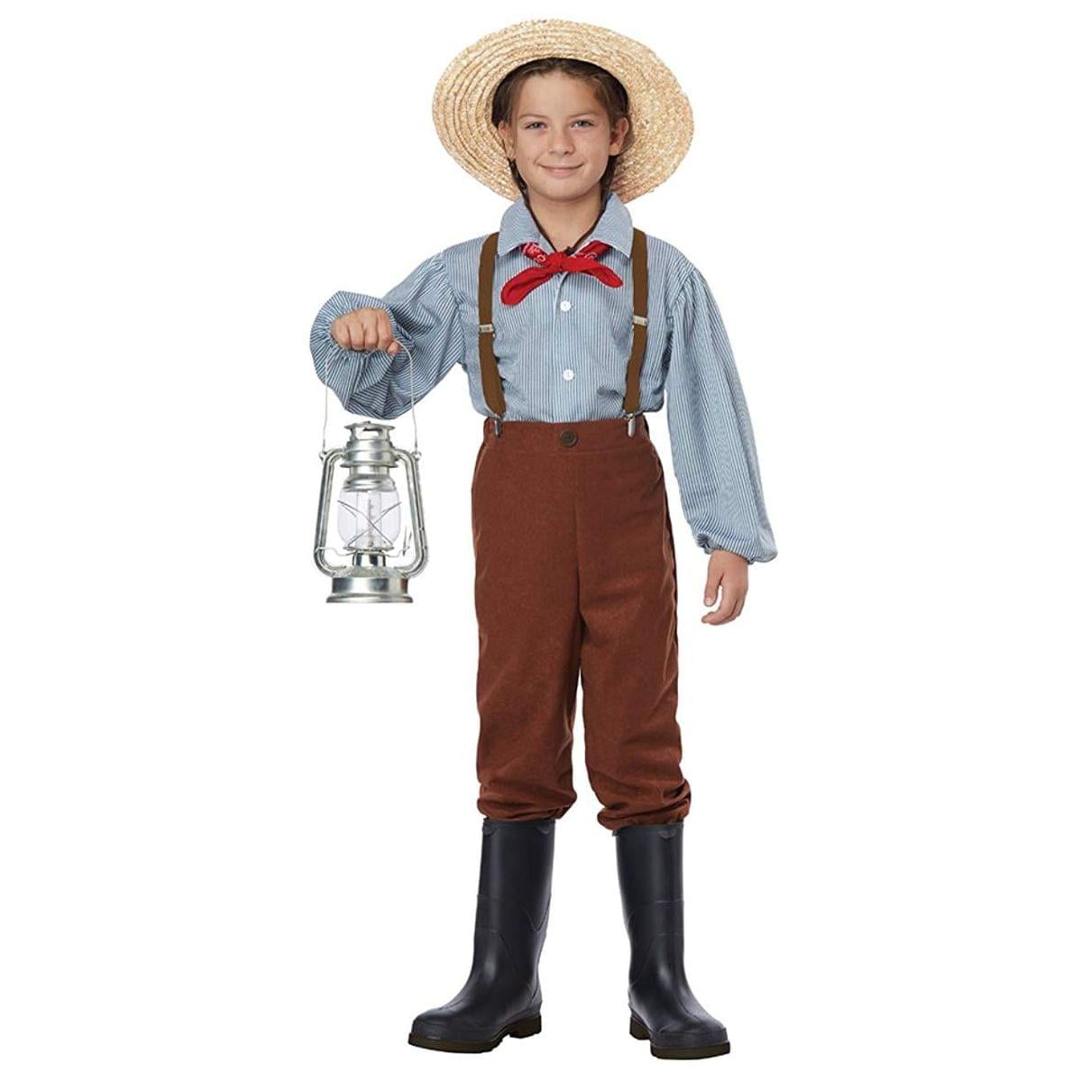  Pioneer Boy Child Costume Medium Male