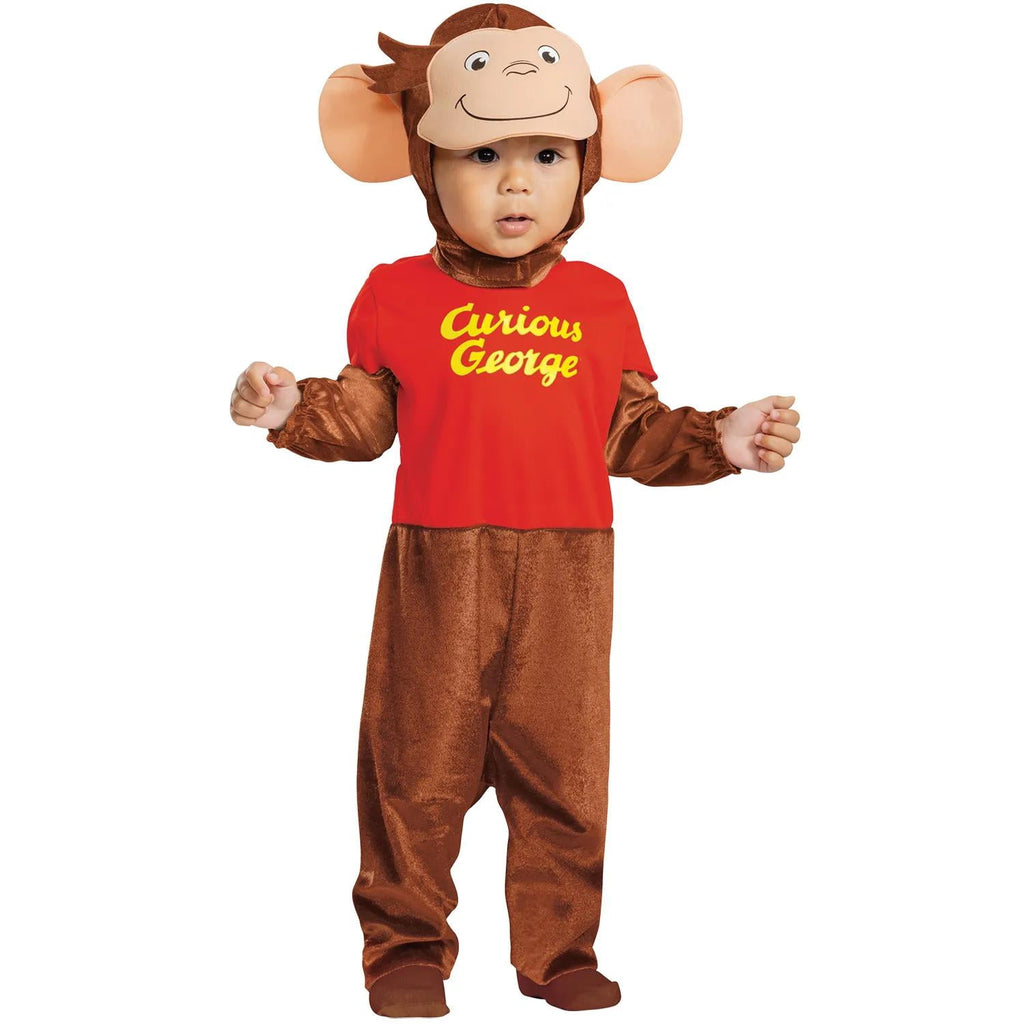  Toddler Boys' Curious George Jumpsuit Costume - 2T