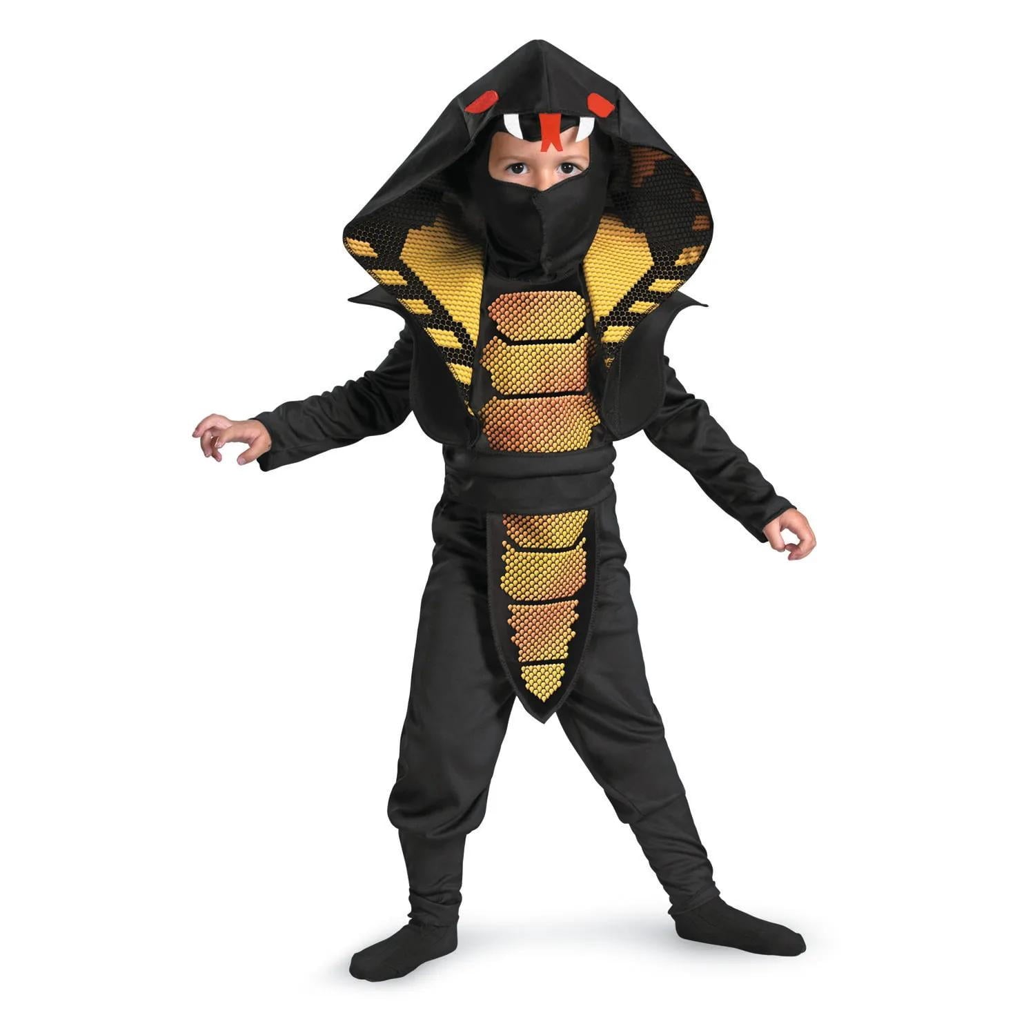 Tinyterrors™ Toddler Boys' G. I. Joe Cobra Ninja Jumpsuit Costume - Size 3T-4T