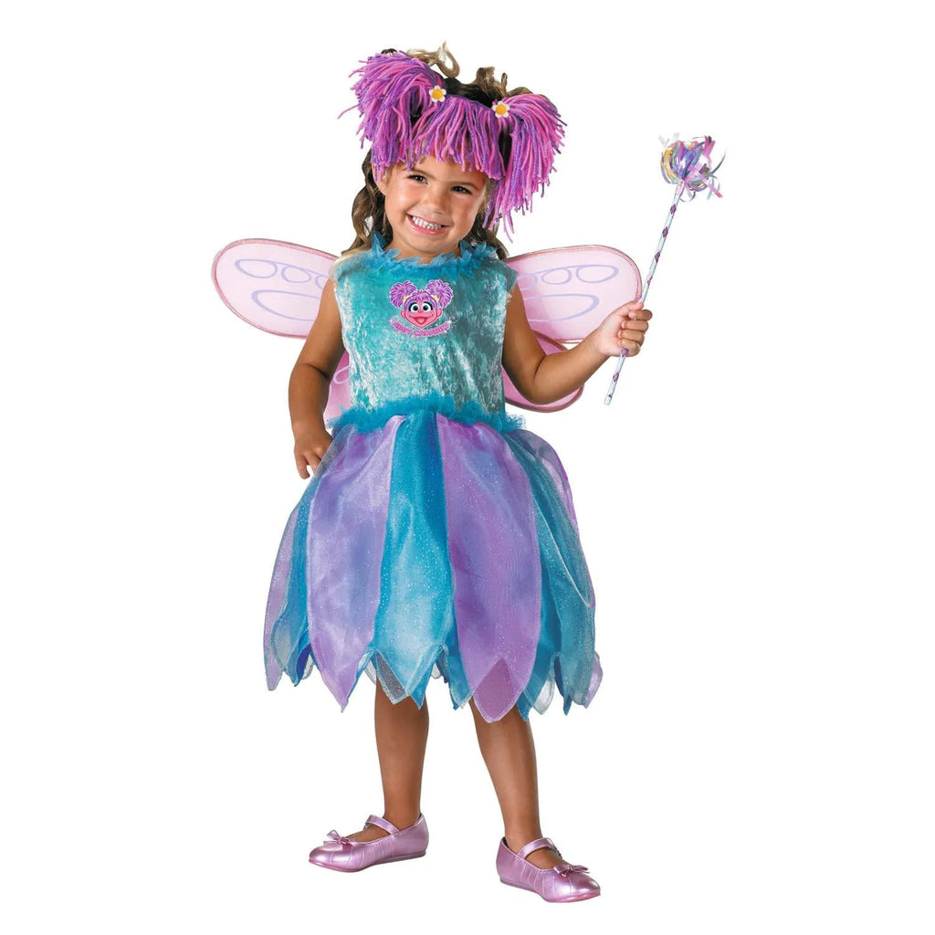  Toddler Girls' Deluxe Sesame Street Abby Cadabby Fairy Costume - 2T