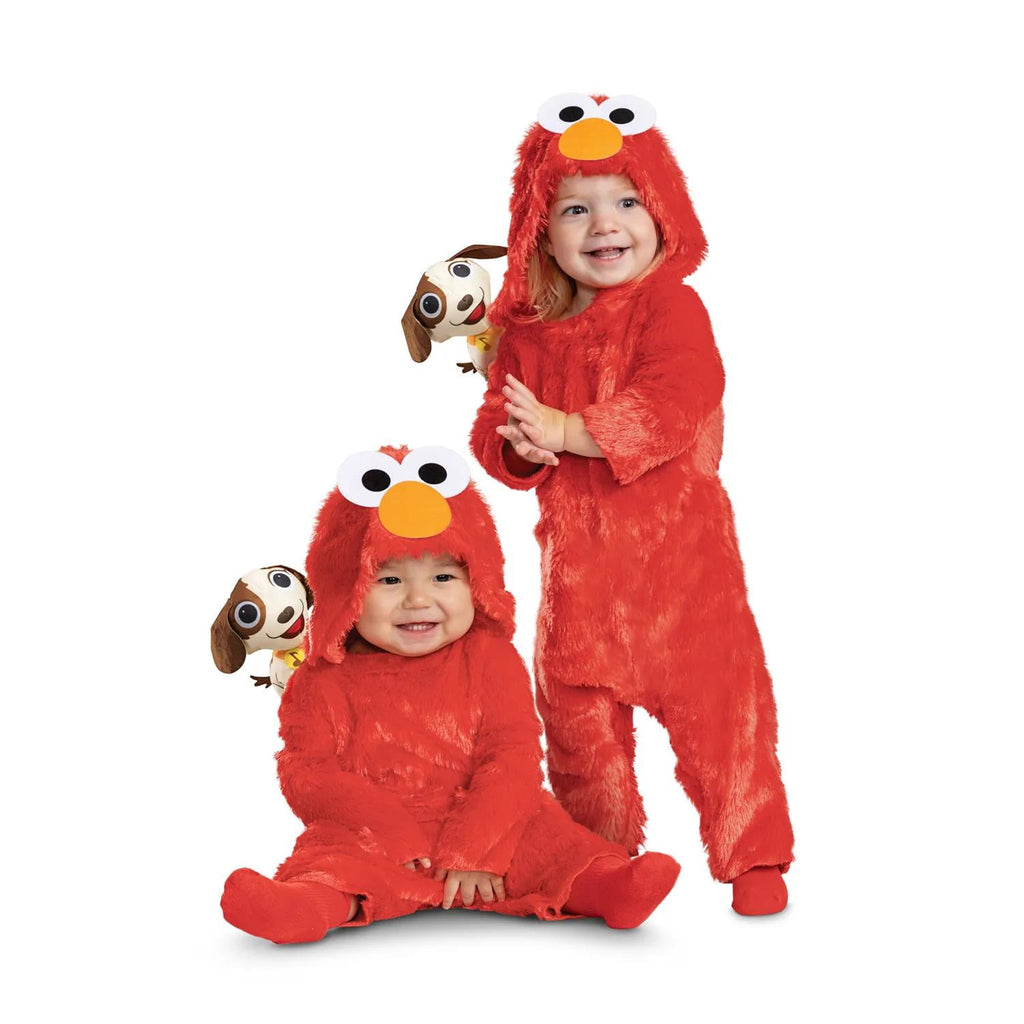  Toddler Sesame Street Elmo and Tango Costume - Size 3T-4T - Red