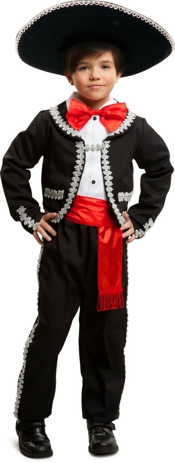 Dress-Up-America Traditional Mariachi Costume For Kids - Halloween Set for Boys